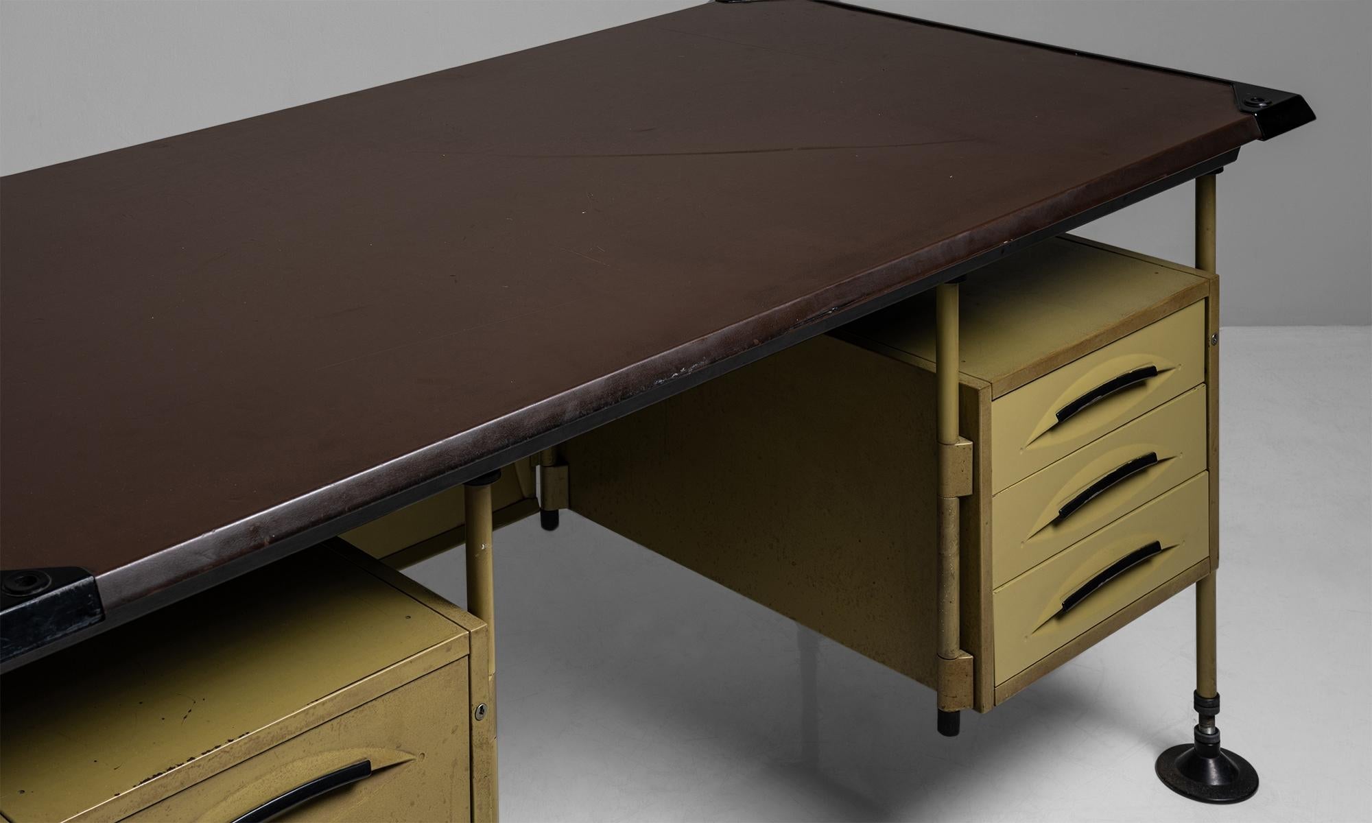 Mid-20th Century Spazio Modernista Desk by Studio BBPR, Italy, 1959