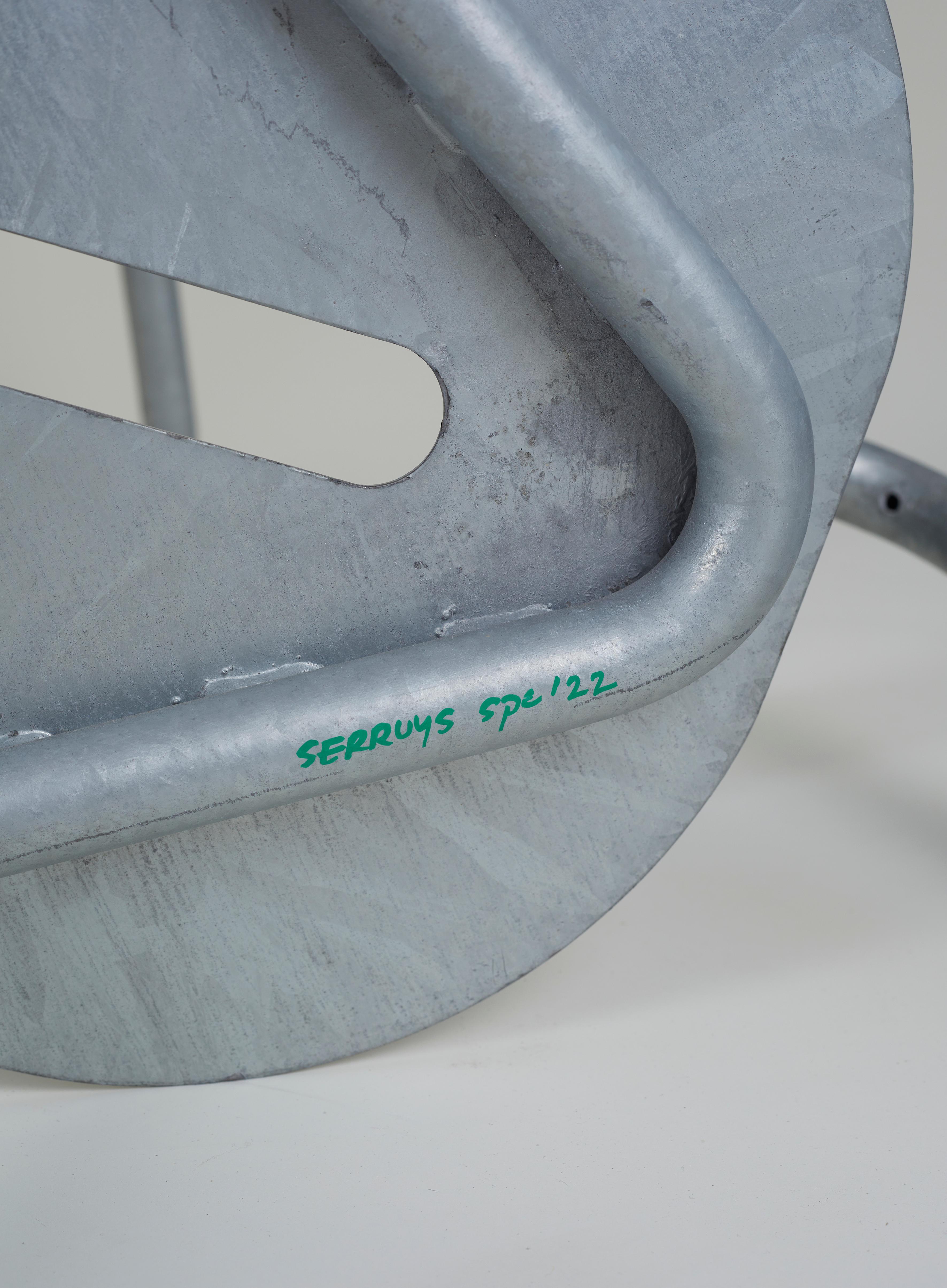 SPC-Stühle von Thomas Serruys aus galvanisiertem Stahl  1