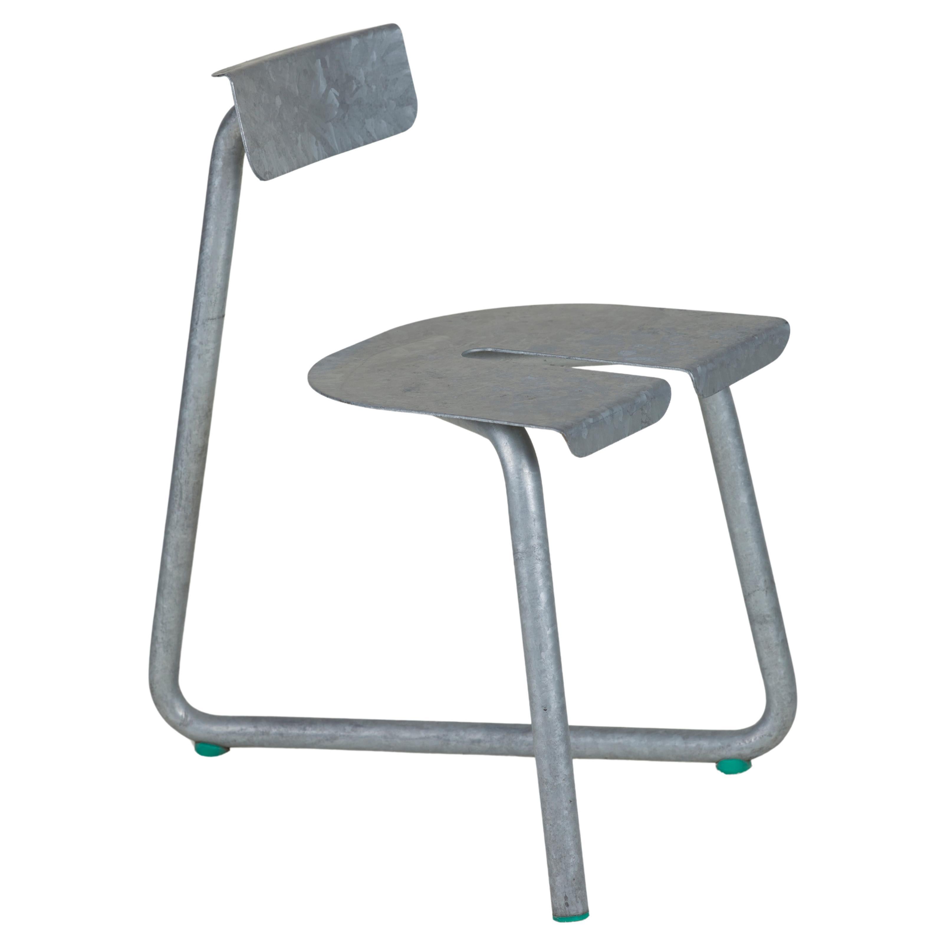 SPC-Stühle von Thomas Serruys aus galvanisiertem Stahl 