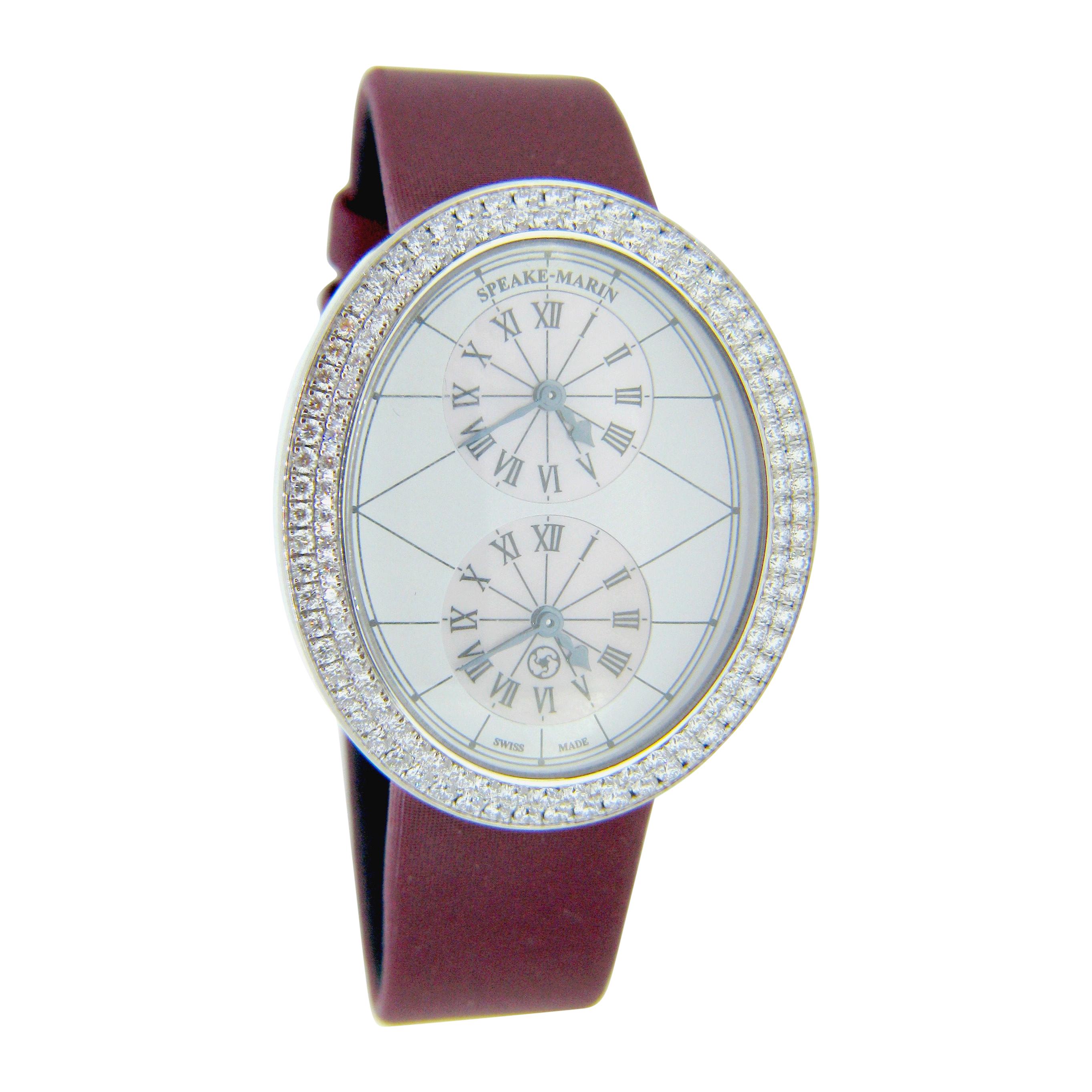 Louis Vuitton Secret White Gold Diamond Womens Watch