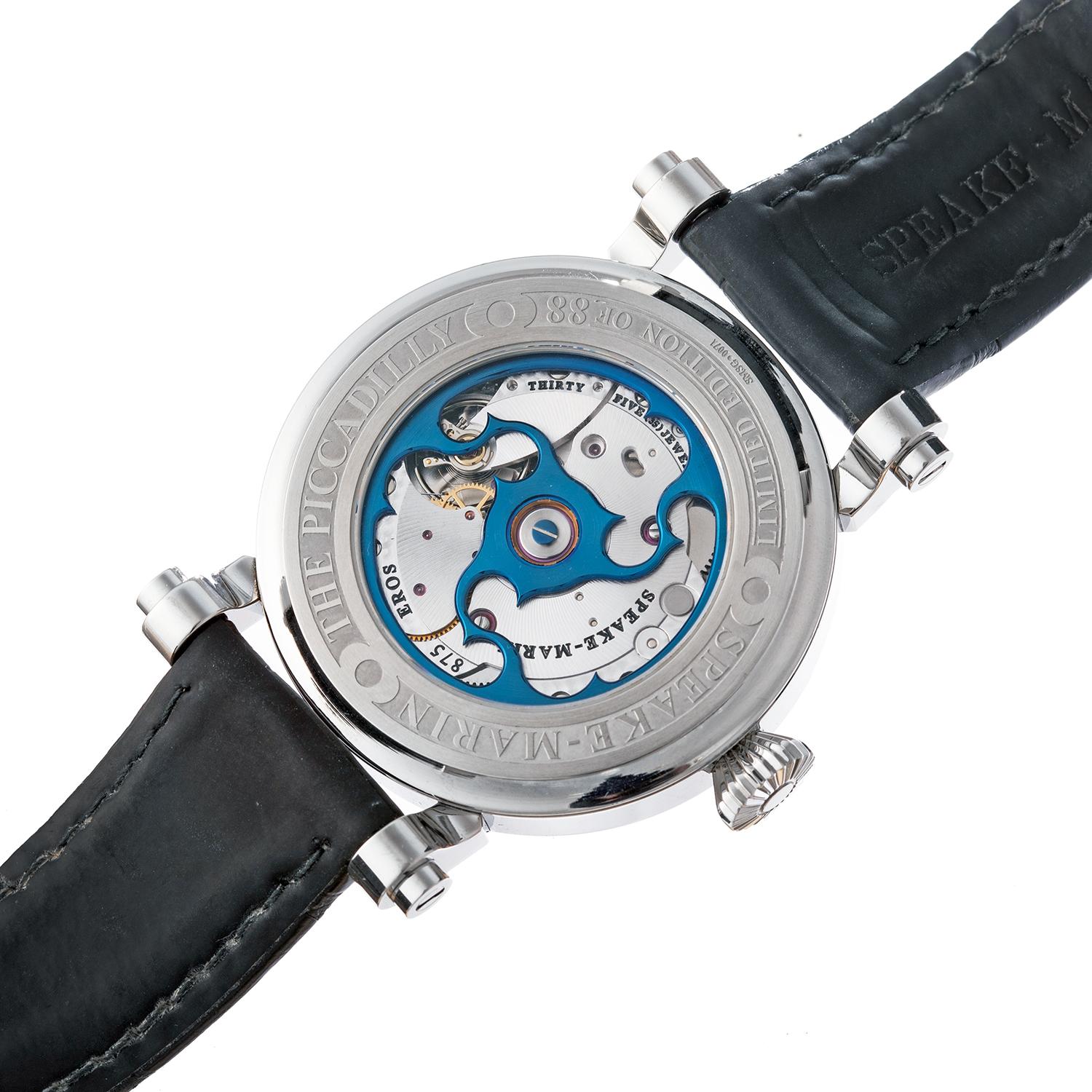 Speake-Marin Triad Special Edition Wristwatch In Excellent Condition In Palm Beach, FL