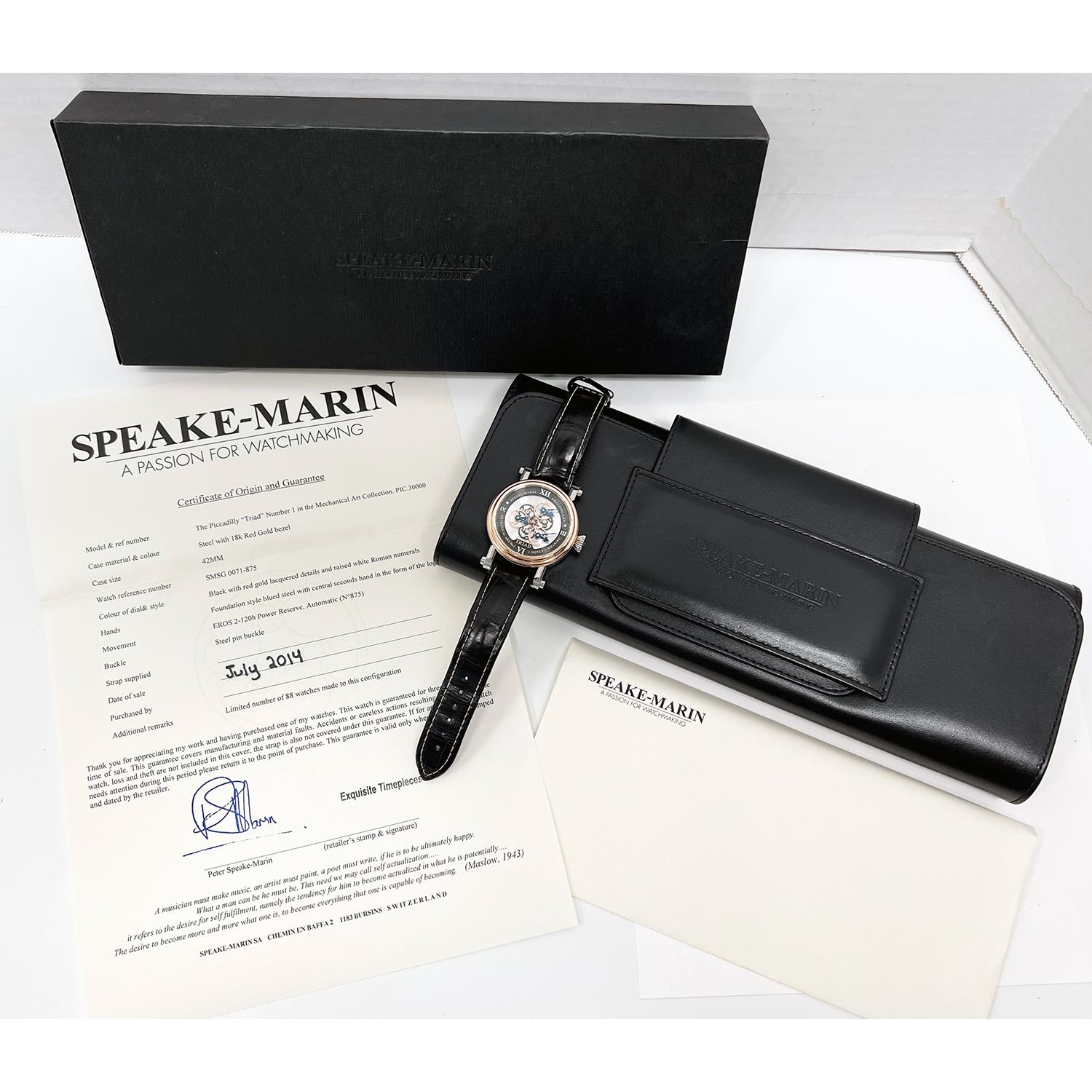 Speake-Marin Triad Special Edition Wristwatch 1