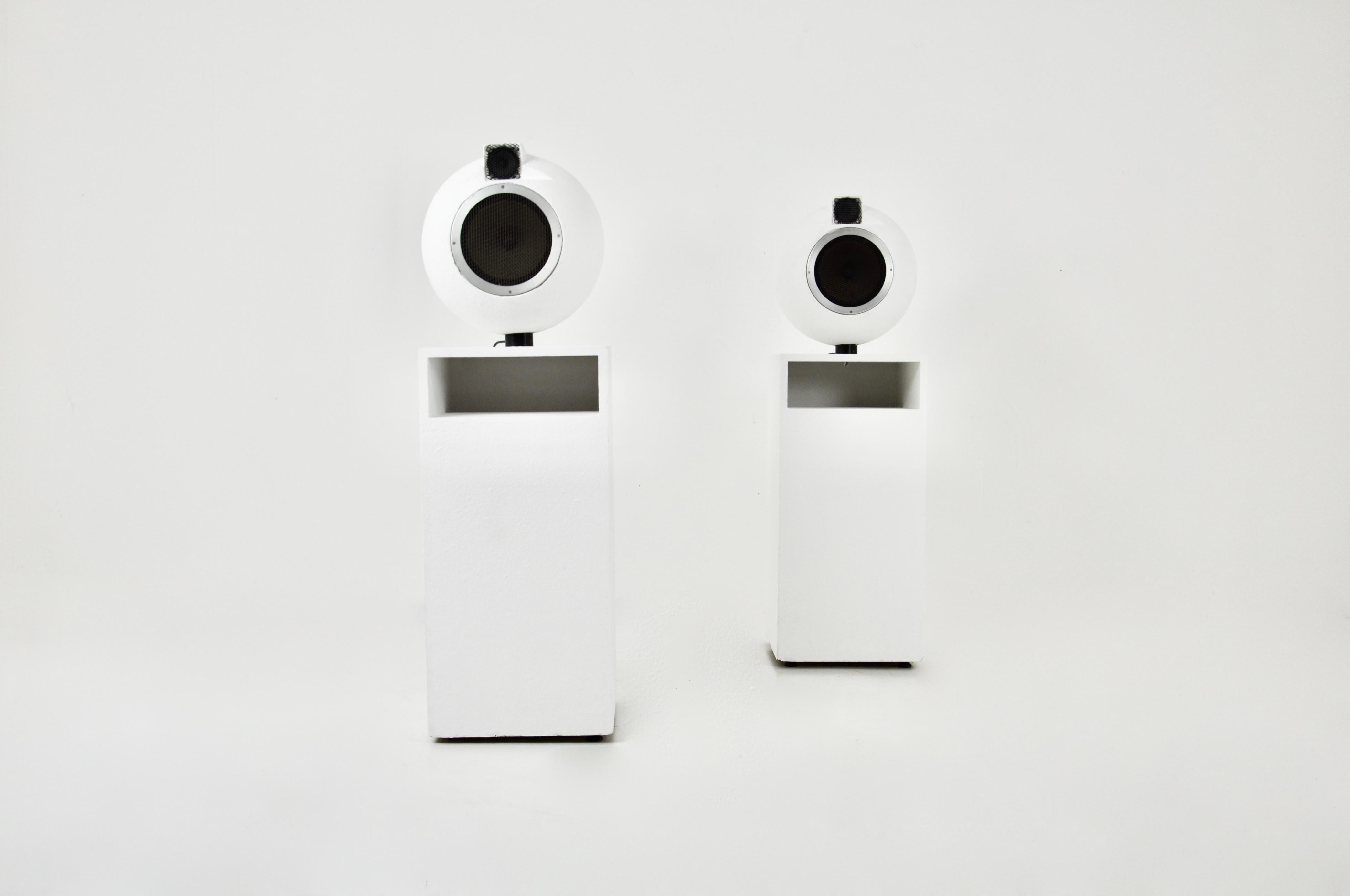 Speaker 4040 by Elipson, 1970s, Set of 2 3