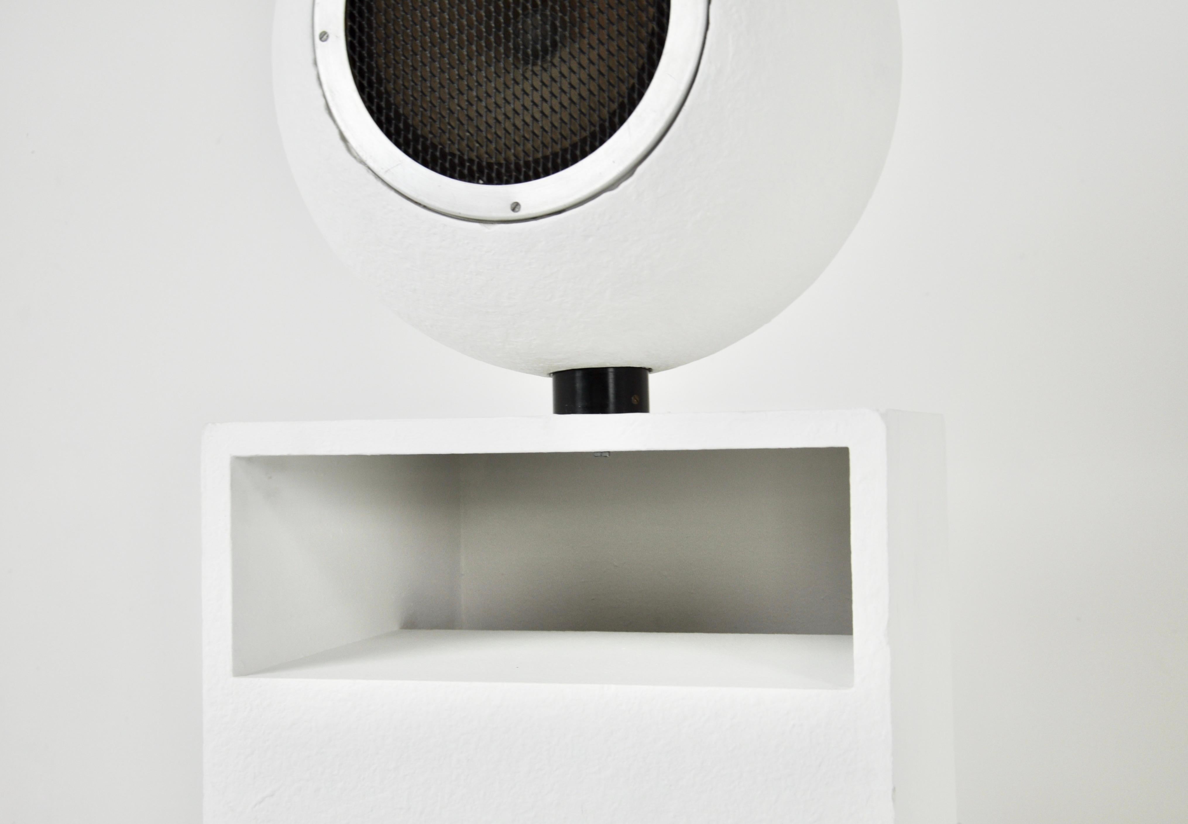 Plaster Speaker 4040 by Elipson, 1970s, Set of 2