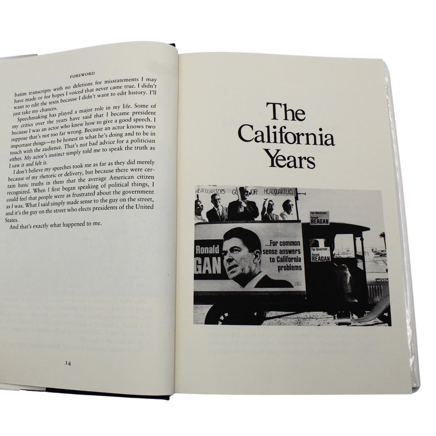 Speaking My Mind: Selected Speeches, Signed by Ronald Reagan, First Edition For Sale 2