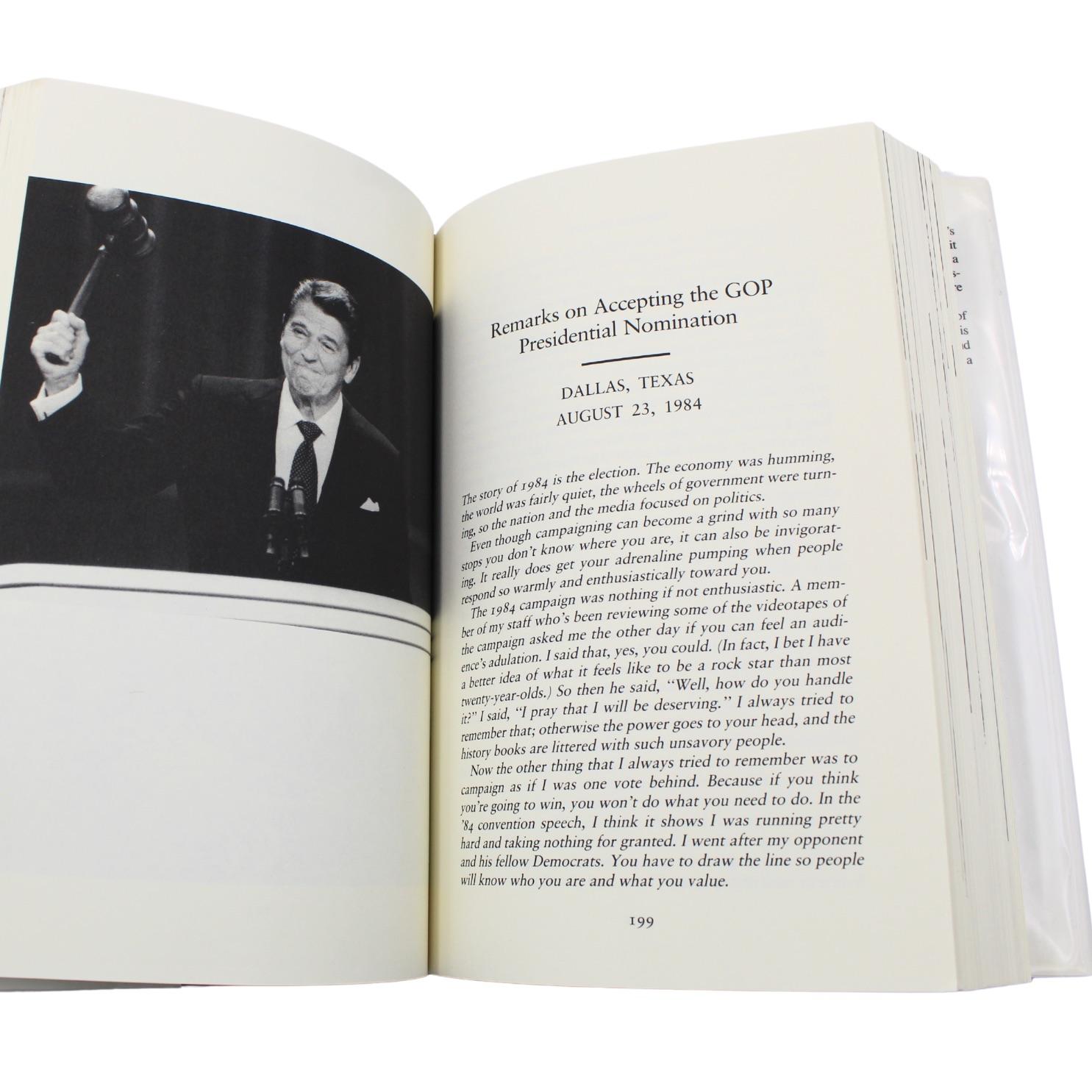 Speaking My Mind: Selected Speeches, Signed by Ronald Reagan, First Edition For Sale 3