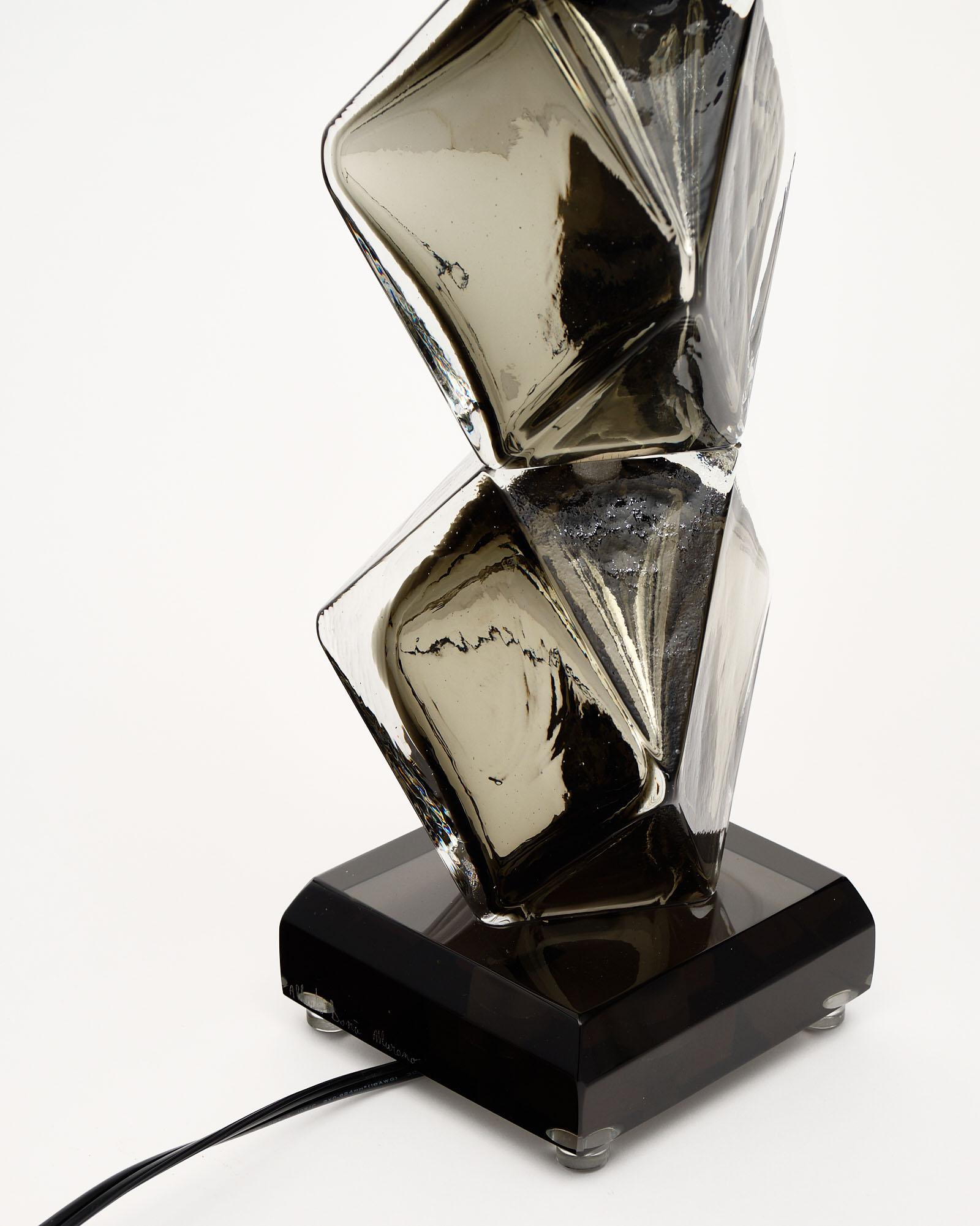 “Specchiato” Murano Glass Lamps by Alberto Dona For Sale 2