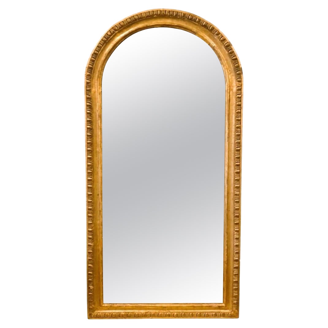 Specchiera antica del 1800 in foglia oro - Grande specchiera d
arredo