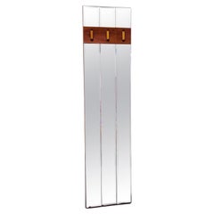 Mirror Coat Stand Vintage Design 1960's Modernism