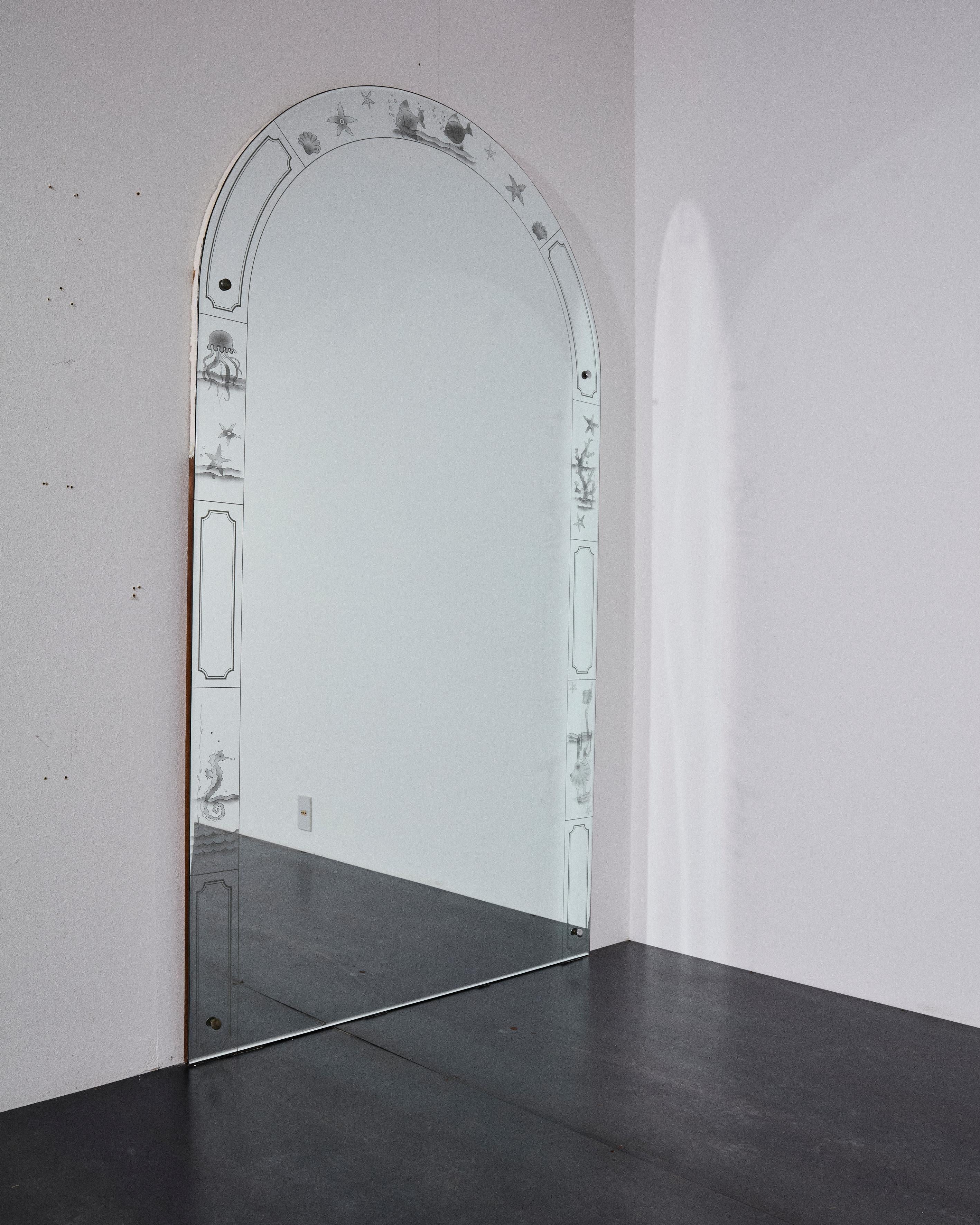 Spiegel mit Meeresmotiven von Luigi Brusotti, 1938 im Angebot 3