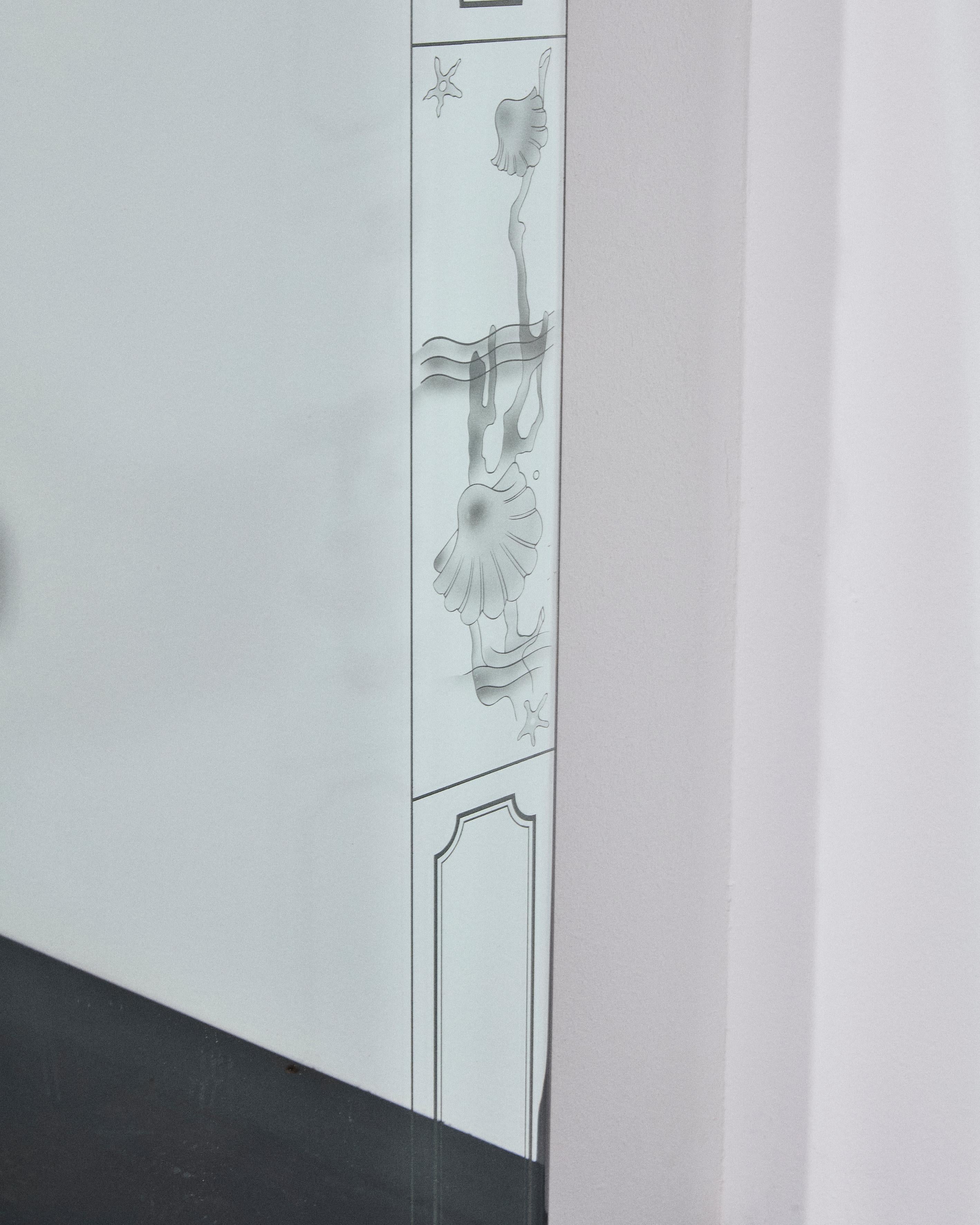 Spiegel mit Meeresmotiven von Luigi Brusotti, 1938 (Mid-20th Century) im Angebot