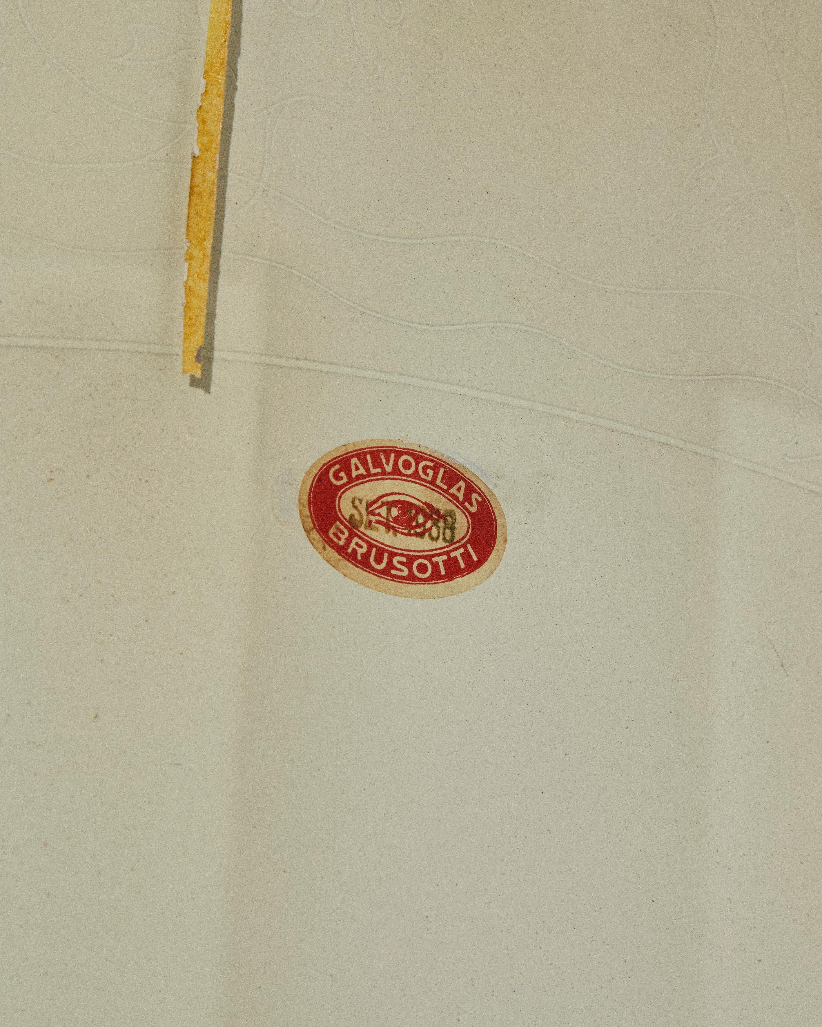 Spiegel mit Meeresmotiven von Luigi Brusotti, 1938 im Angebot 2