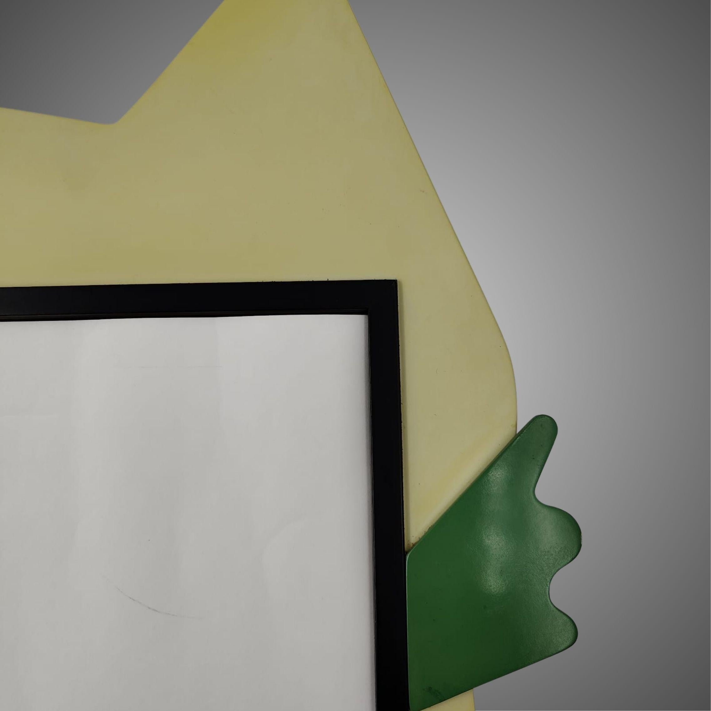 Moderne Miroir d'Alessandro Mendini pour Zabro, Italie, 1985/90 en vente