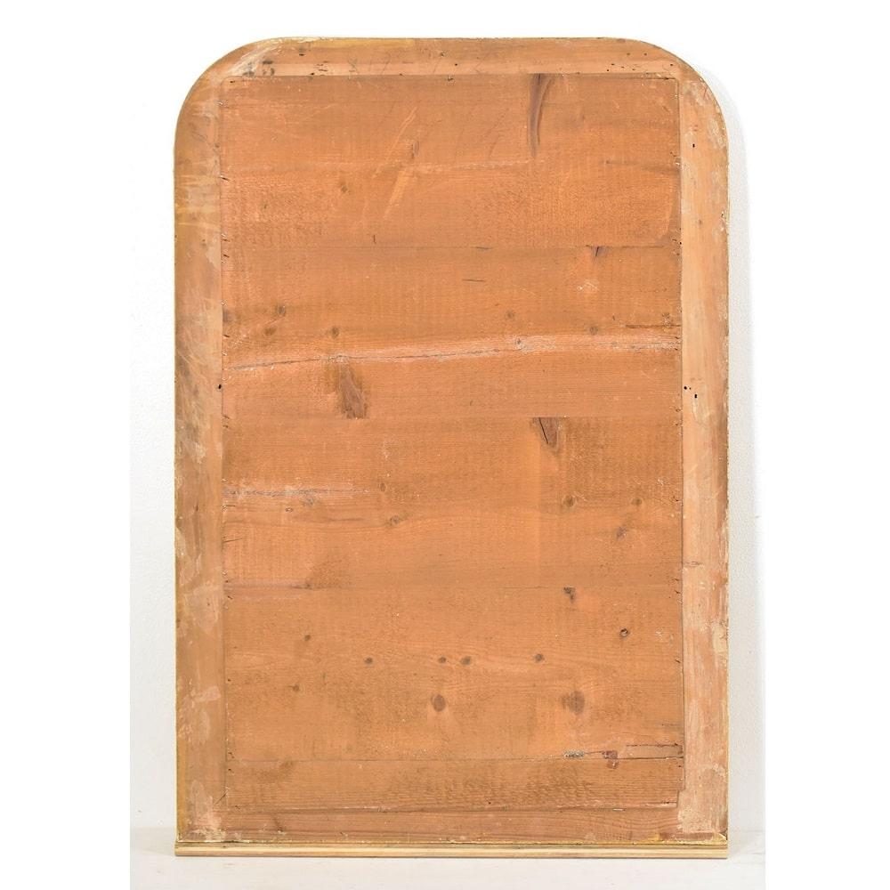 Antiker vergoldeter Spiegel, antiker Spiegel, Blattgold, Mitte des 19. Jahrhunderts. im Angebot 1