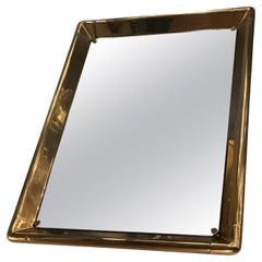 Brass mirror - ITALY 1960