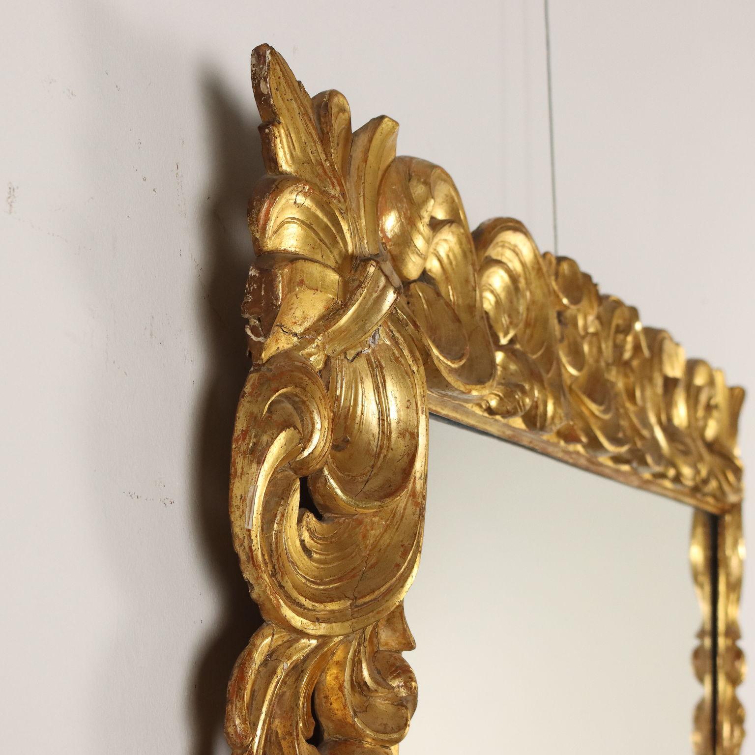 19th Century Specchiera in stile Italia, XIX Secolo in vendita
