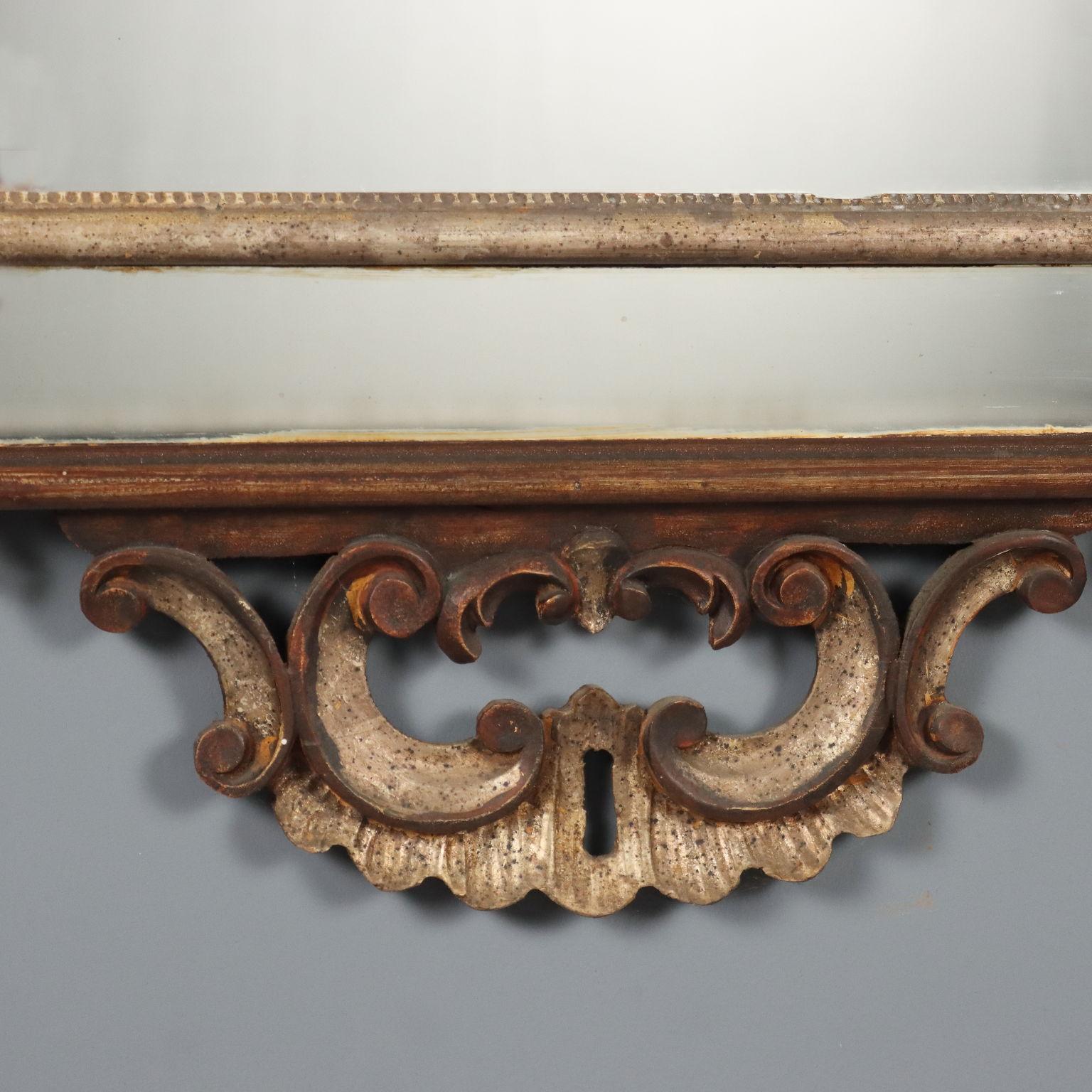 Espejo de estilo rococó Italia Primera mitad del siglo XX en venta 2