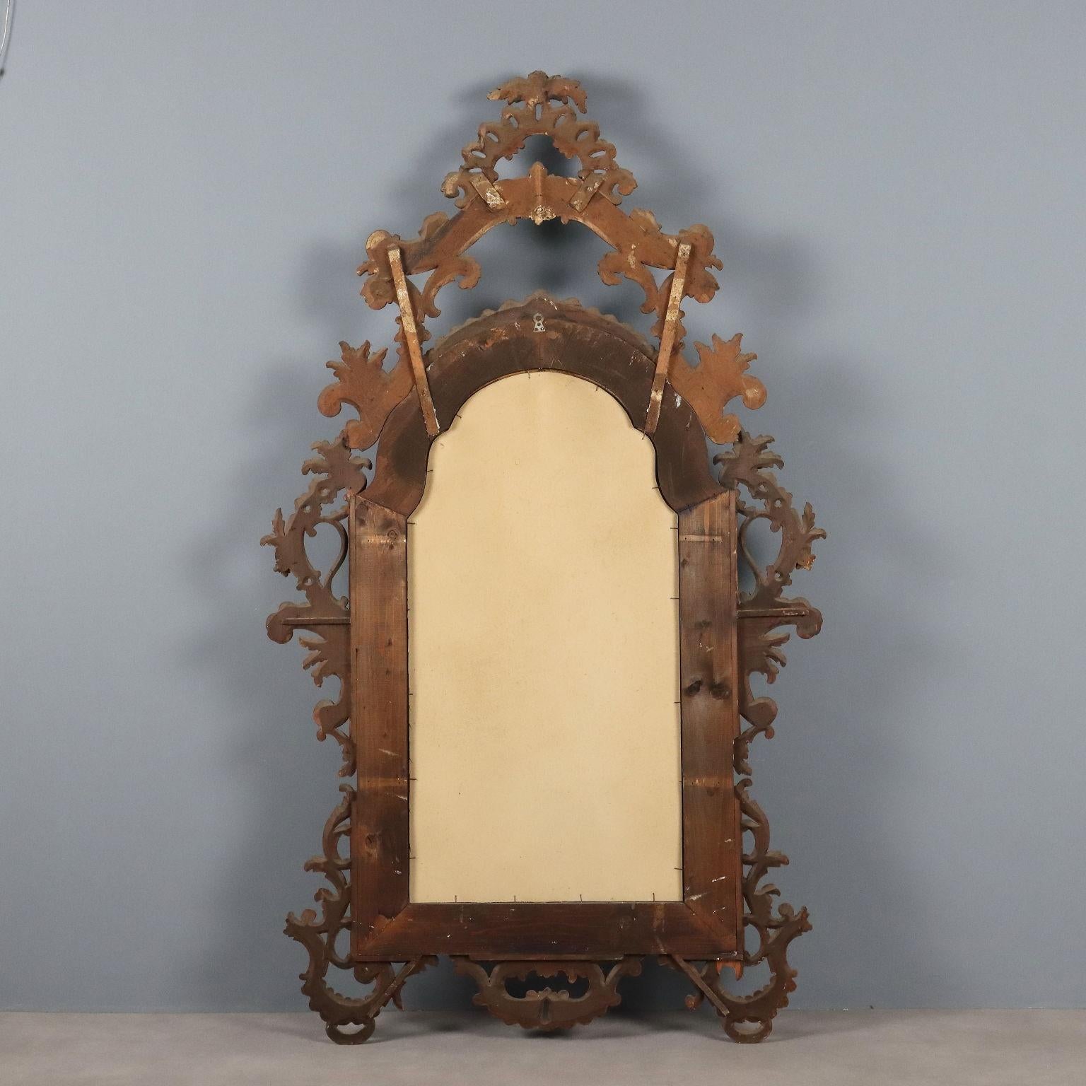 Espejo de estilo rococó Italia Primera mitad del siglo XX en venta 7
