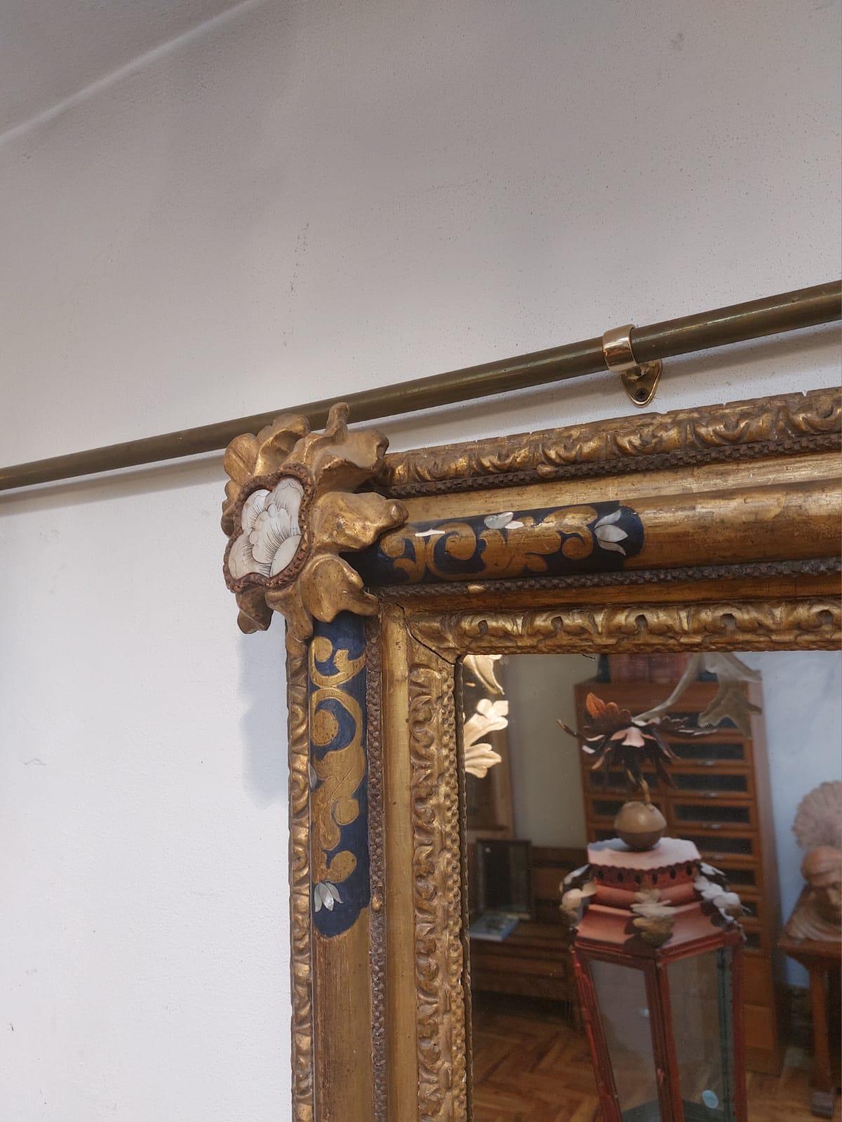 Venetian baroque style mirror In Good Condition For Sale In Milano, IT