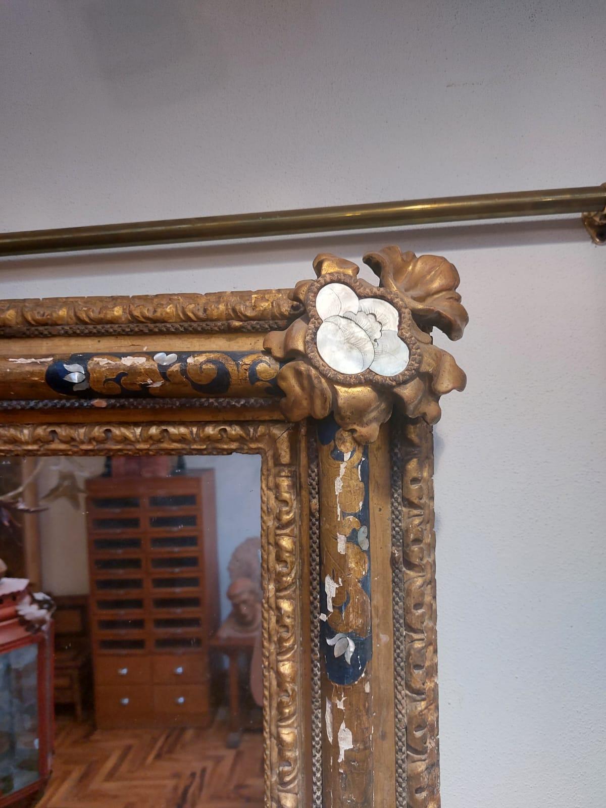 Mid-18th Century Venetian baroque style mirror For Sale