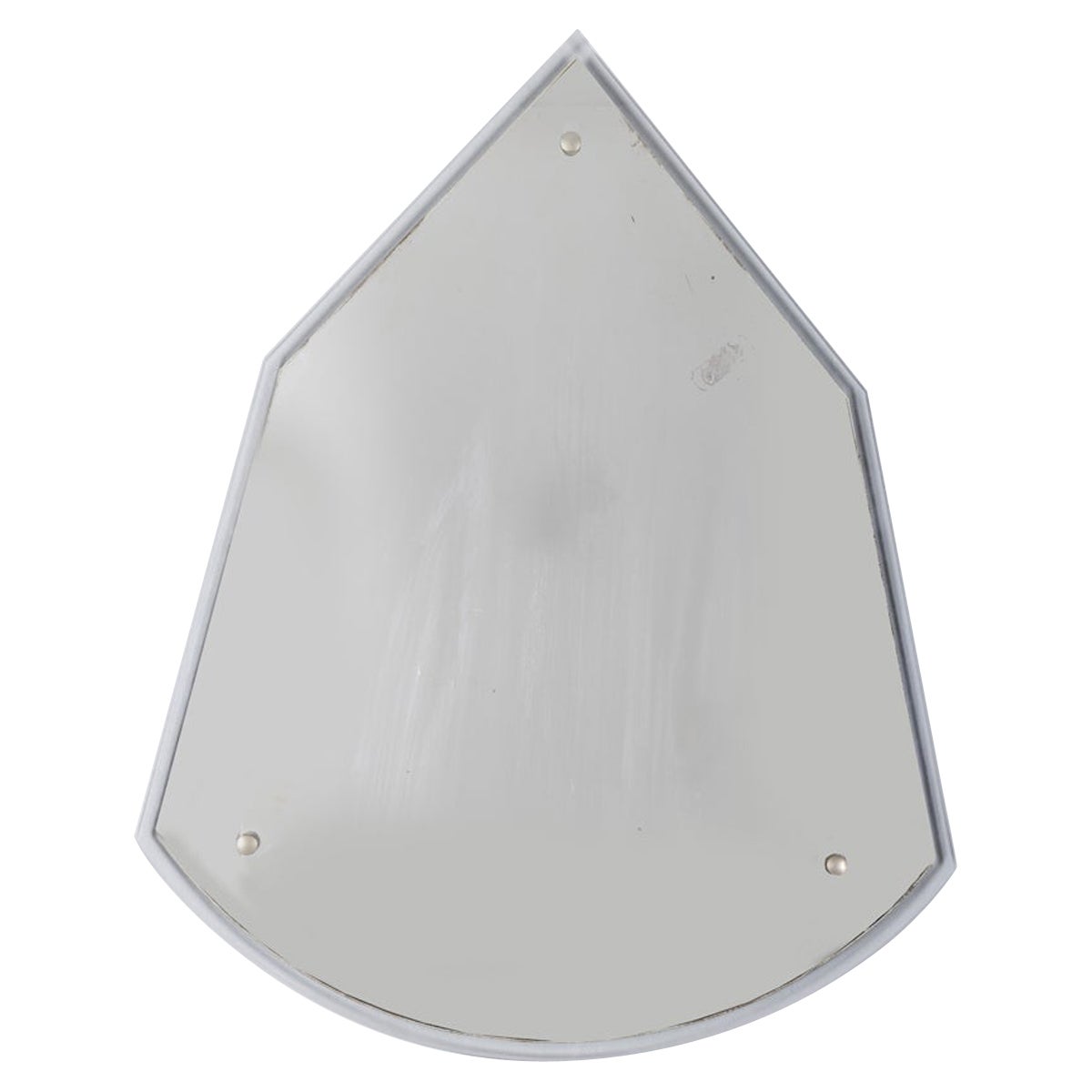 Specchio a goccia da parete vintage anni 60 in vetro design Italiano