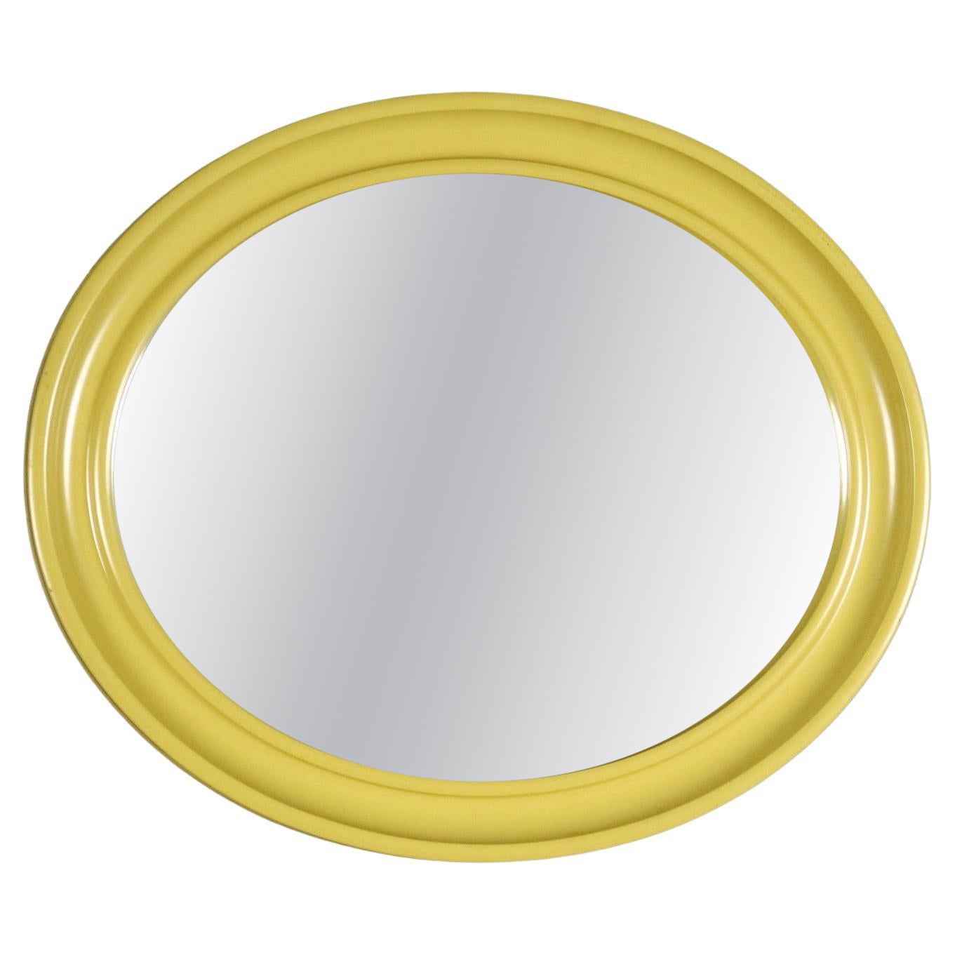 Vintage Mid-Century Modern Wall Mirror by Carrara & Matta, Italy, 1970