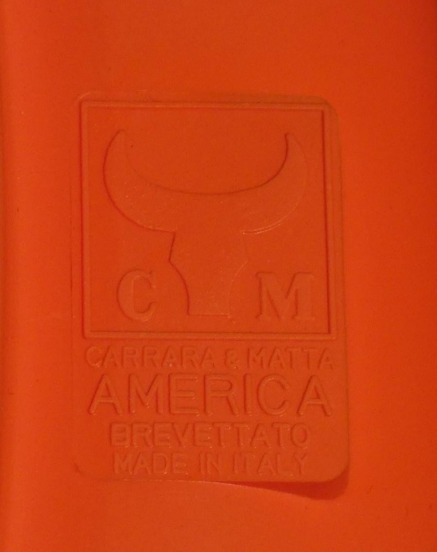 Spiegel 'America' und Regal 'Dora' von Carrara & Matta, 1970er Jahre im Zustand „Hervorragend“ im Angebot in modena, Emilia-Romagna