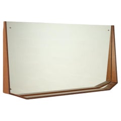 1960s rectangular wall mirror