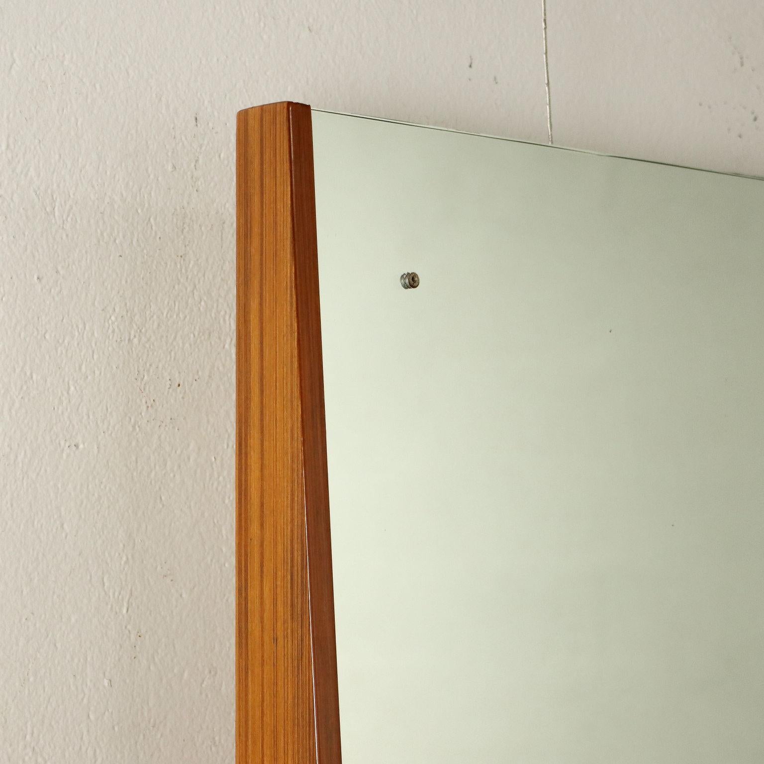 Italian 1960s rectangular mirror