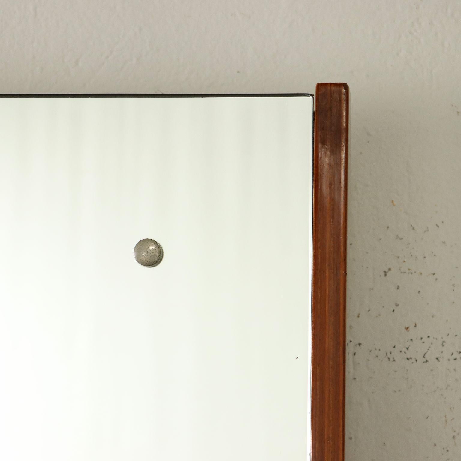 1960s rectangular mirror In Good Condition In Milano, IT