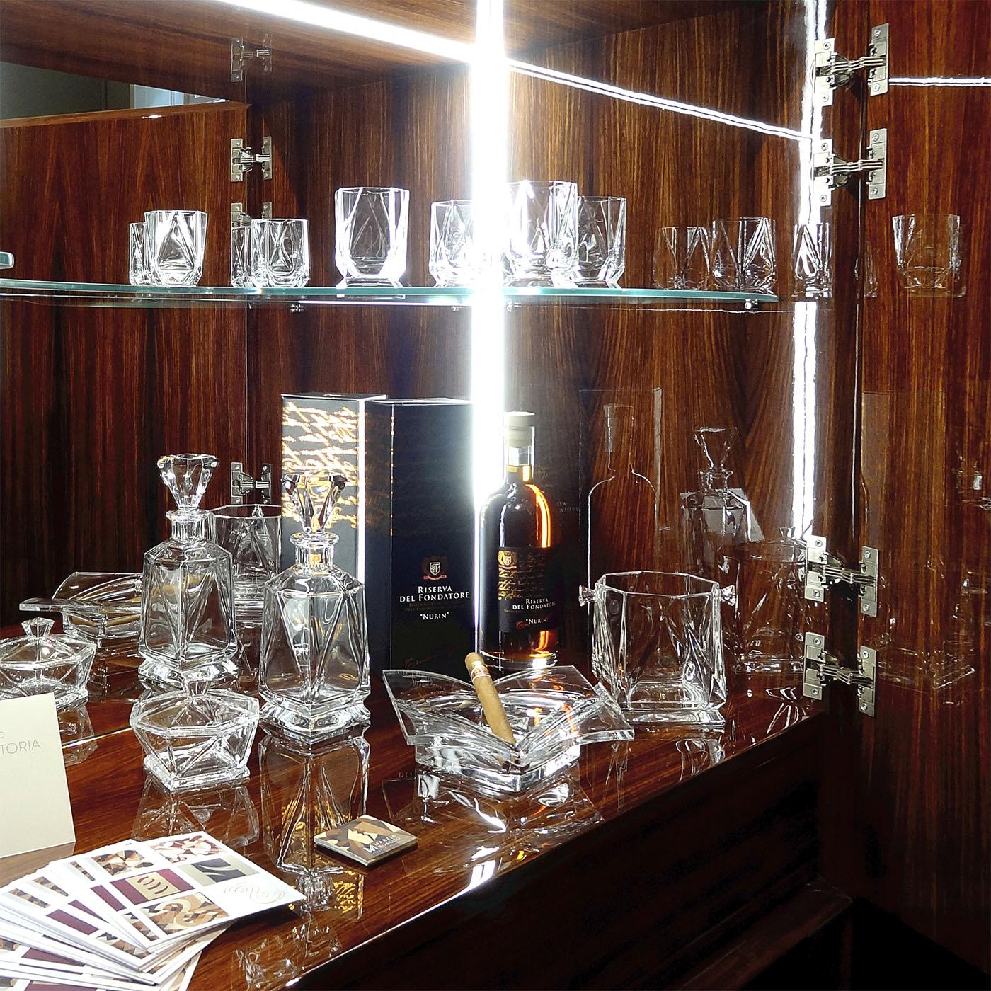 Contemporary Specchio Bar Cabinet For Sale