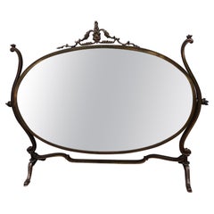 Specchio Basculante Liberty in Ottone