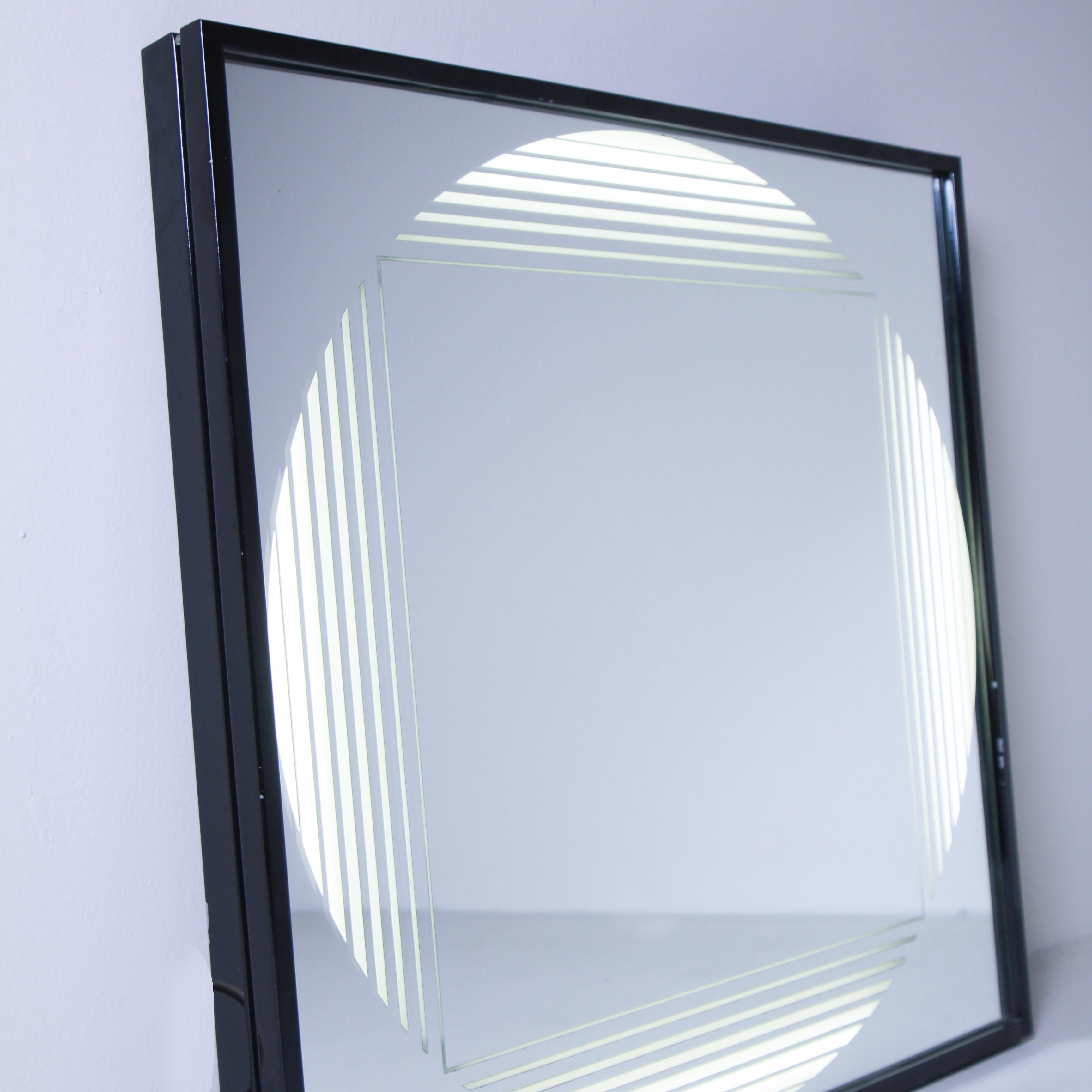 Métal Miroir noir 
