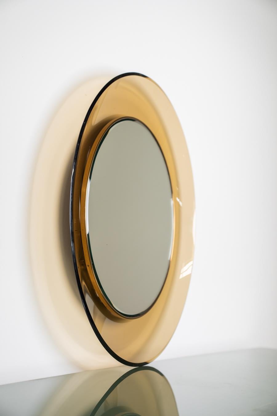 Max Ingrand circular mirror, 1960 For Sale 6