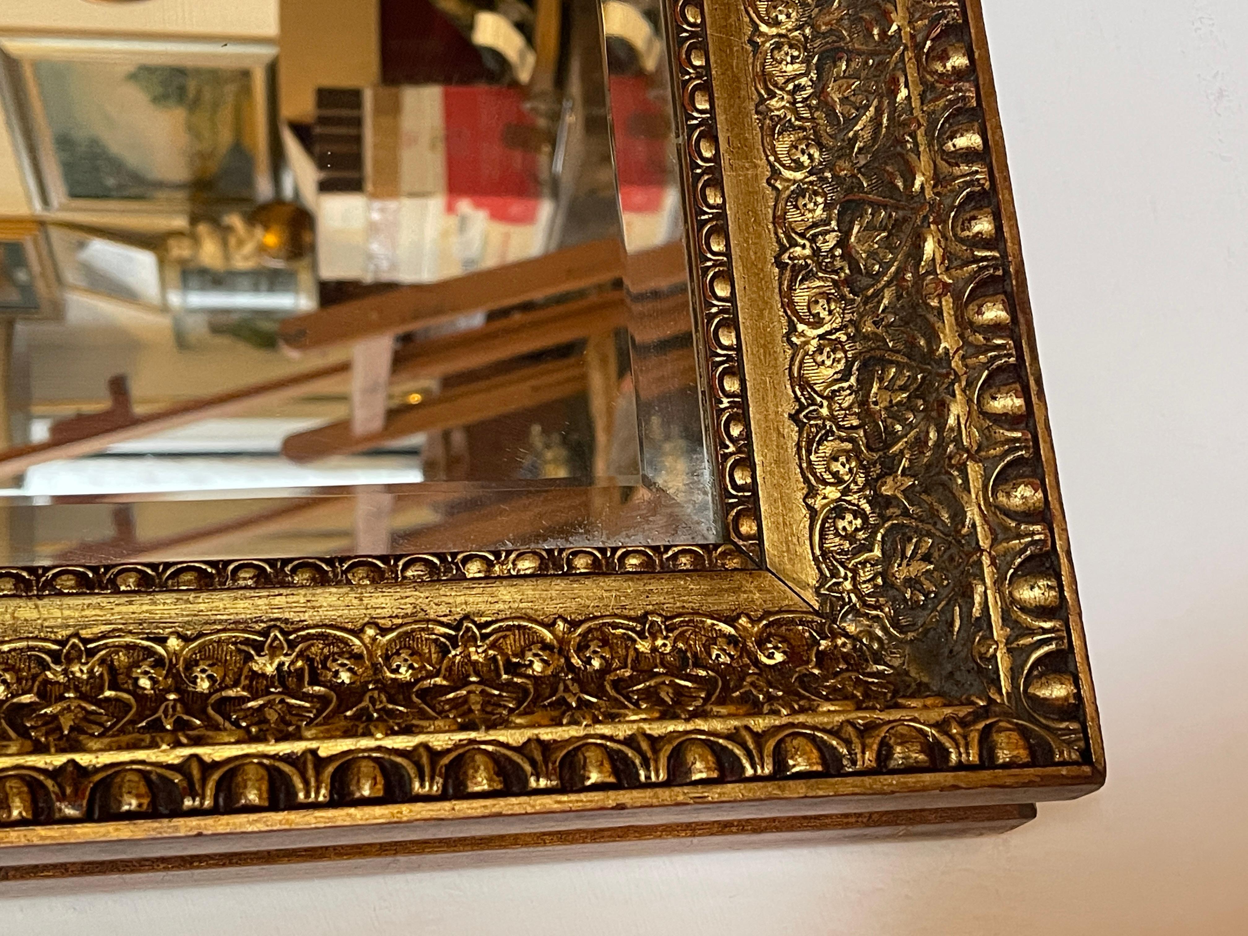 Specchio classico italiano in legno vintage anni '80 Otro en venta