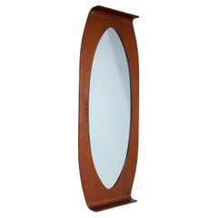 Miroir à cadre en bois, Campo e Graffi, 1960