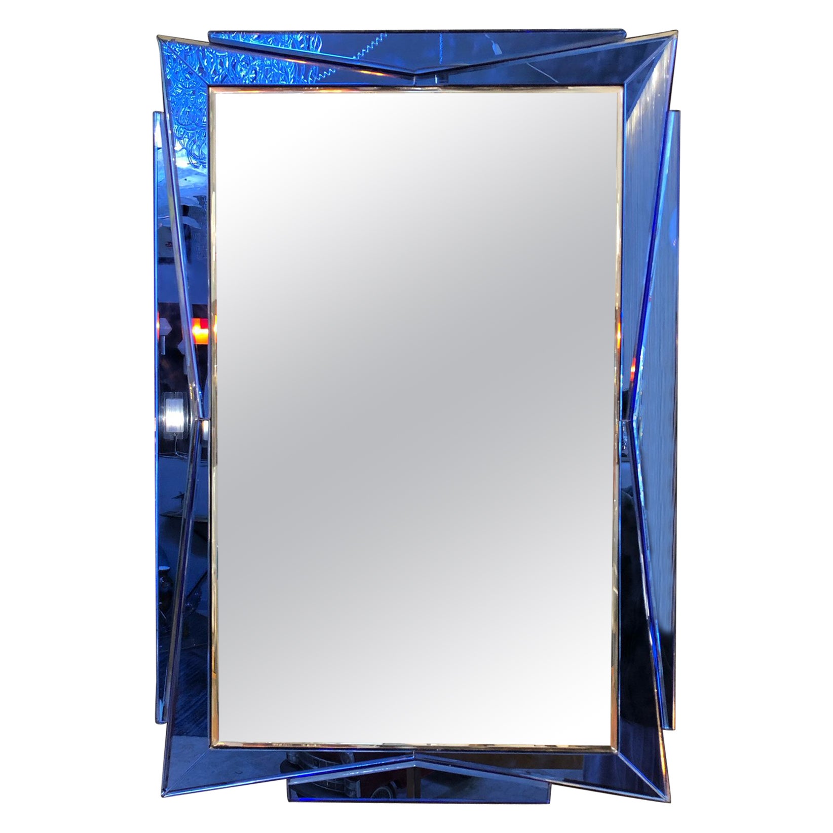 1960s Cristal Art mirror