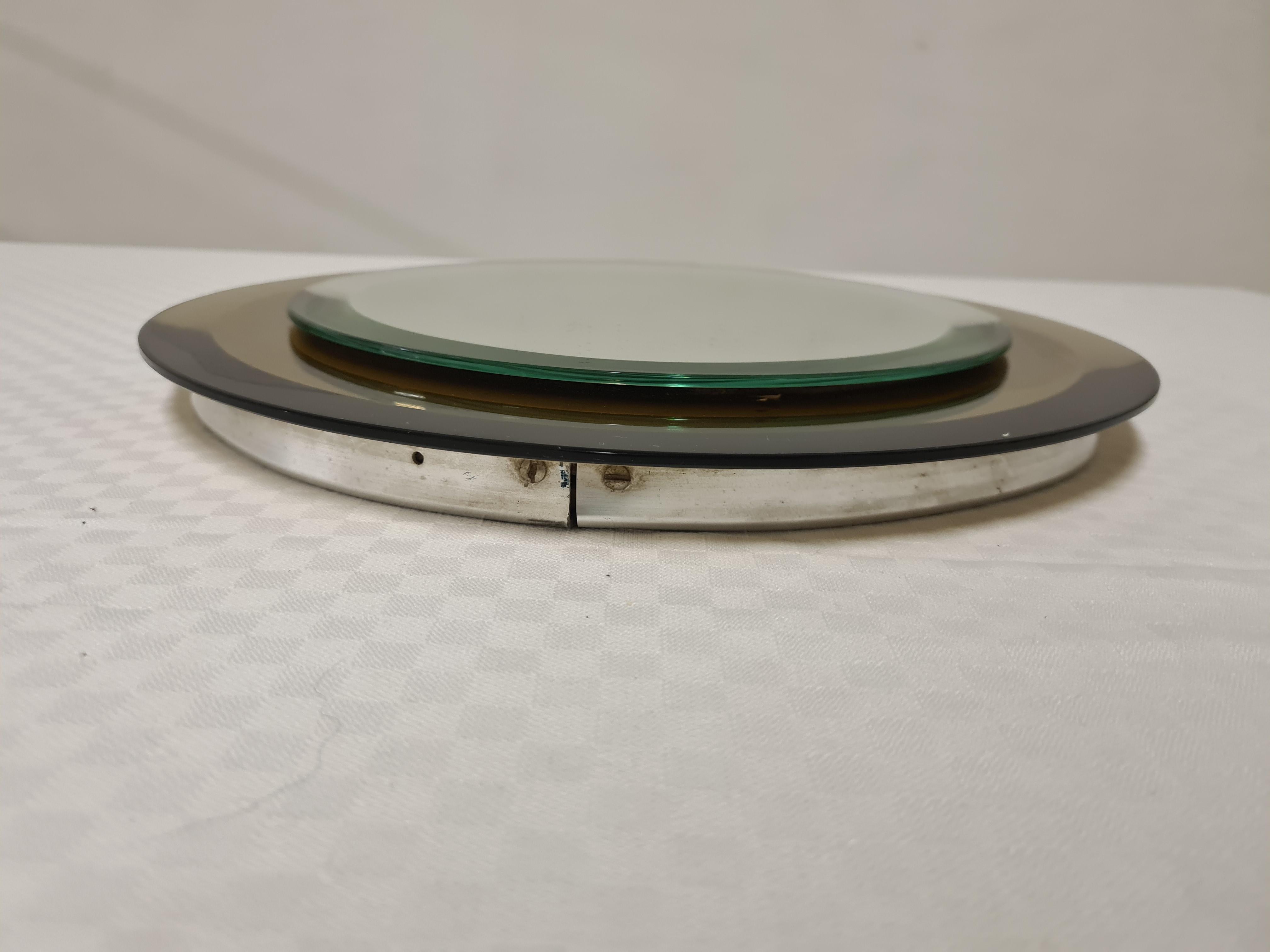Miroir de luxe Cristal Lupi, 1980 en vente 1