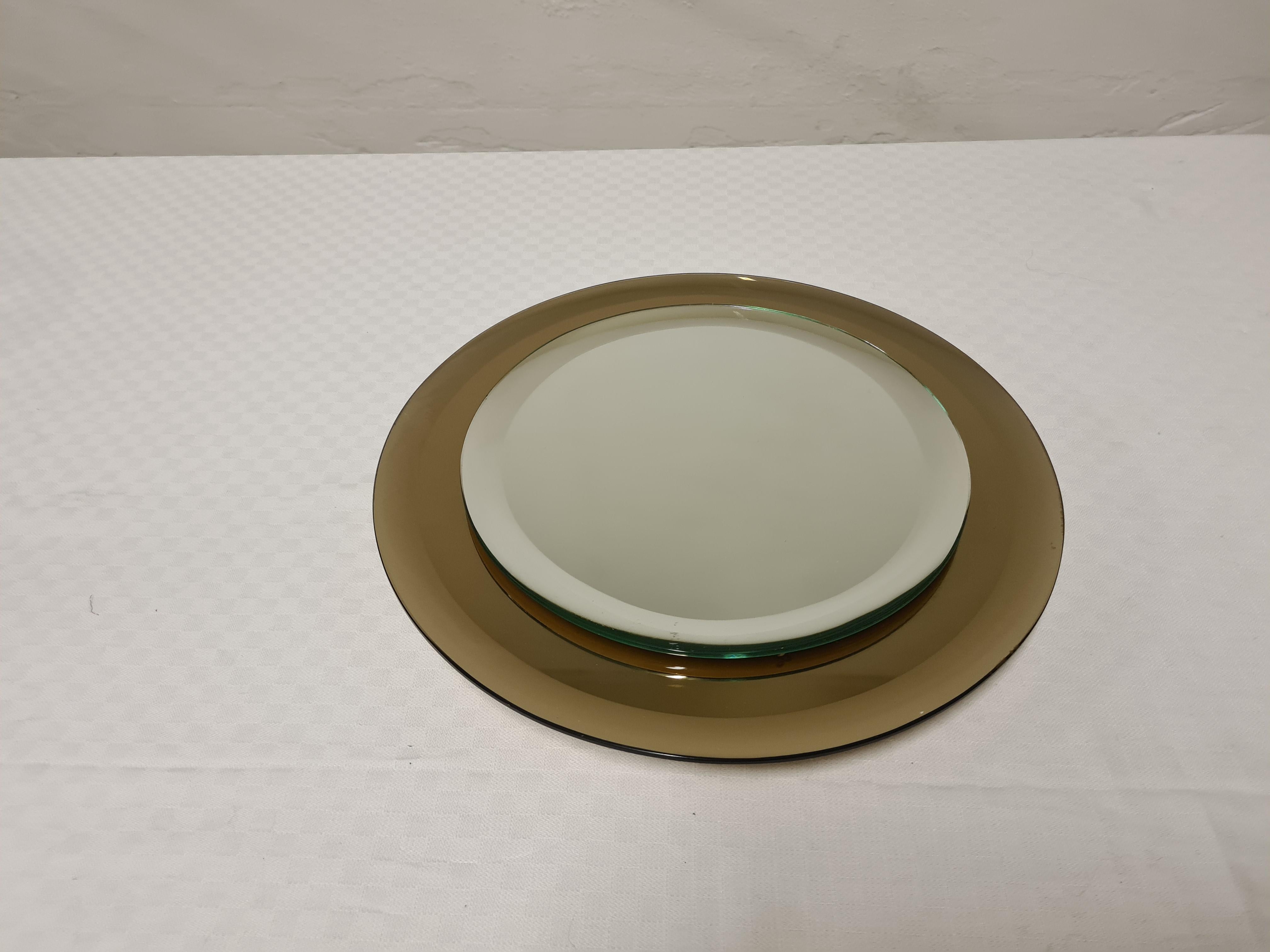 Miroir de luxe Cristal Lupi, 1980 en vente 3
