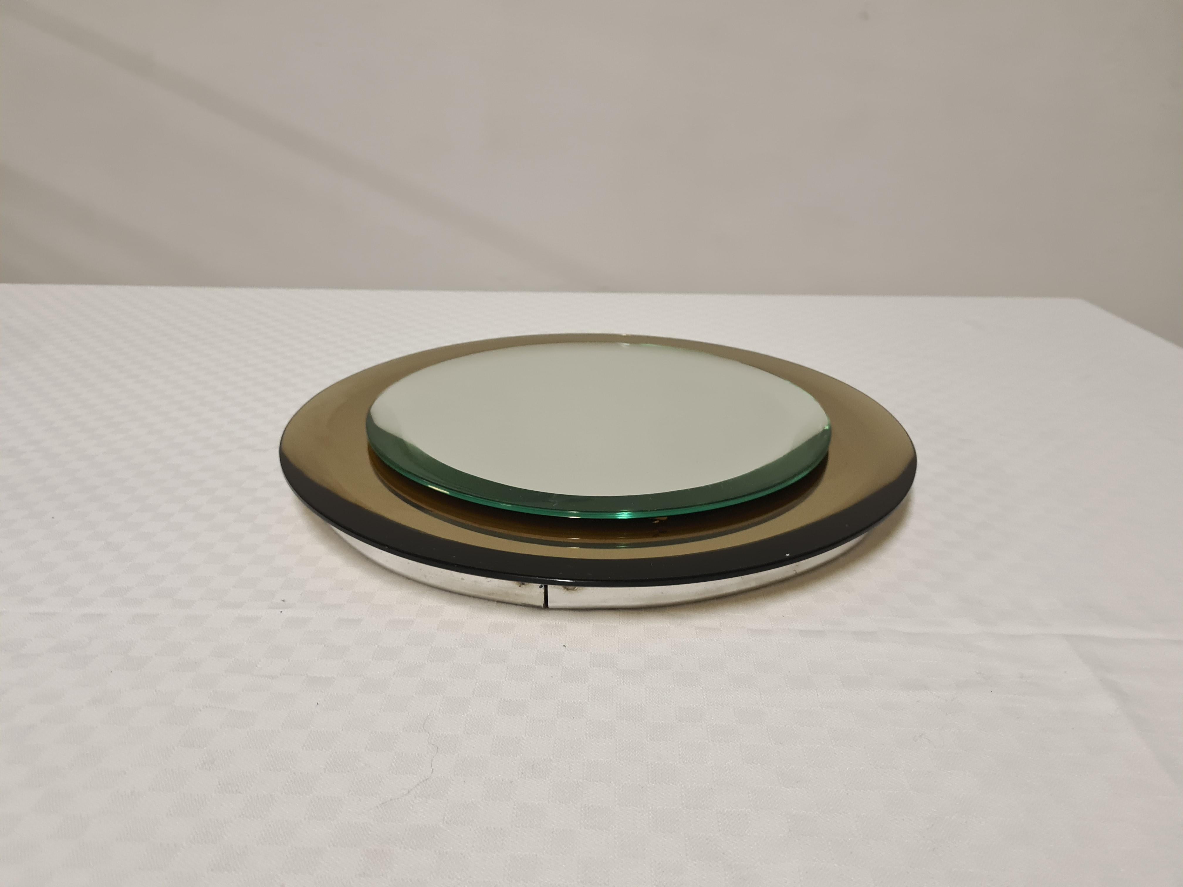 Miroir de luxe Cristal Lupi, 1980 en vente 4