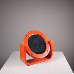 specchio da appoggio arancione