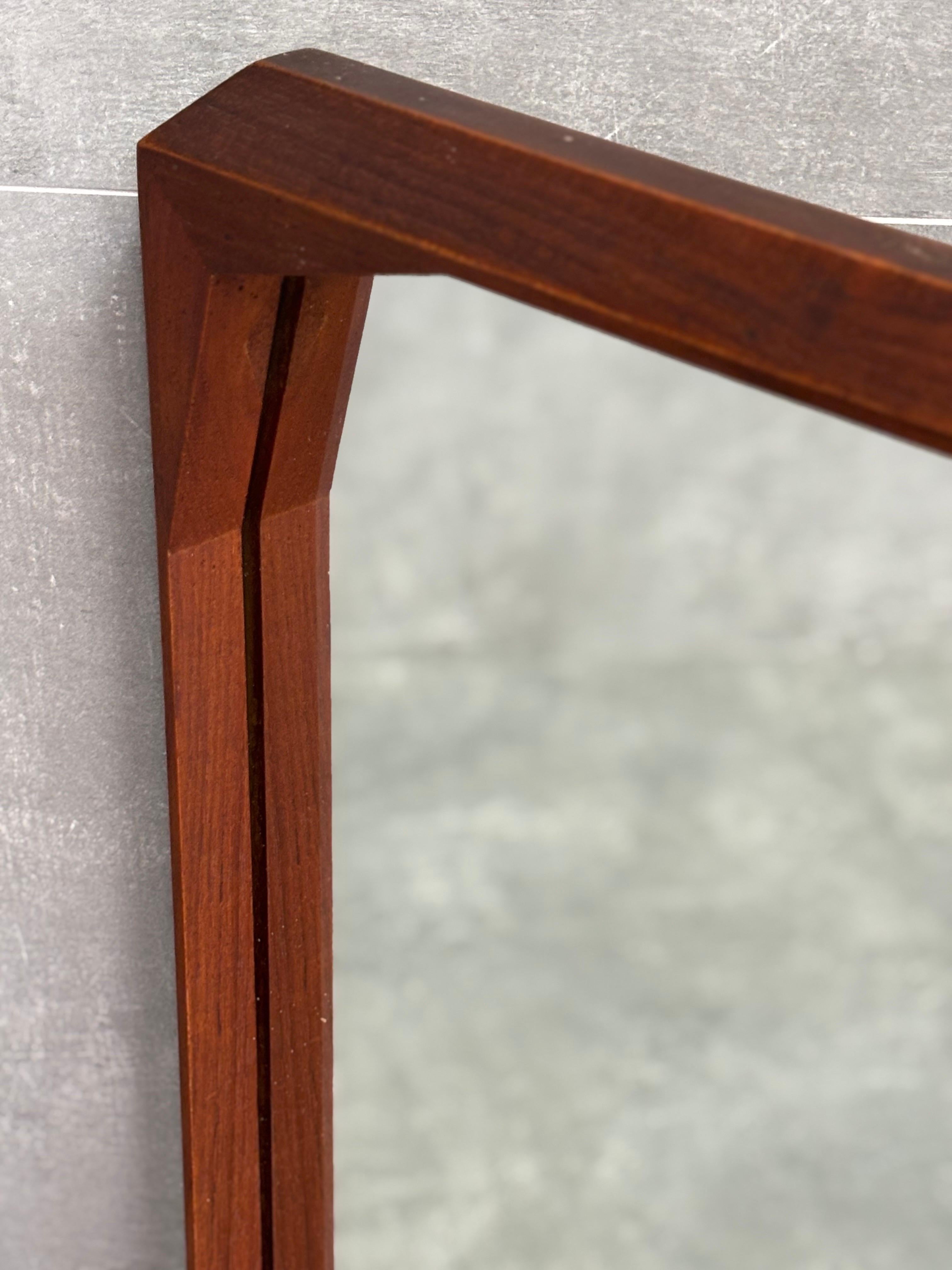 Mid-Century Modern Specchio da parete anni 60 en vente