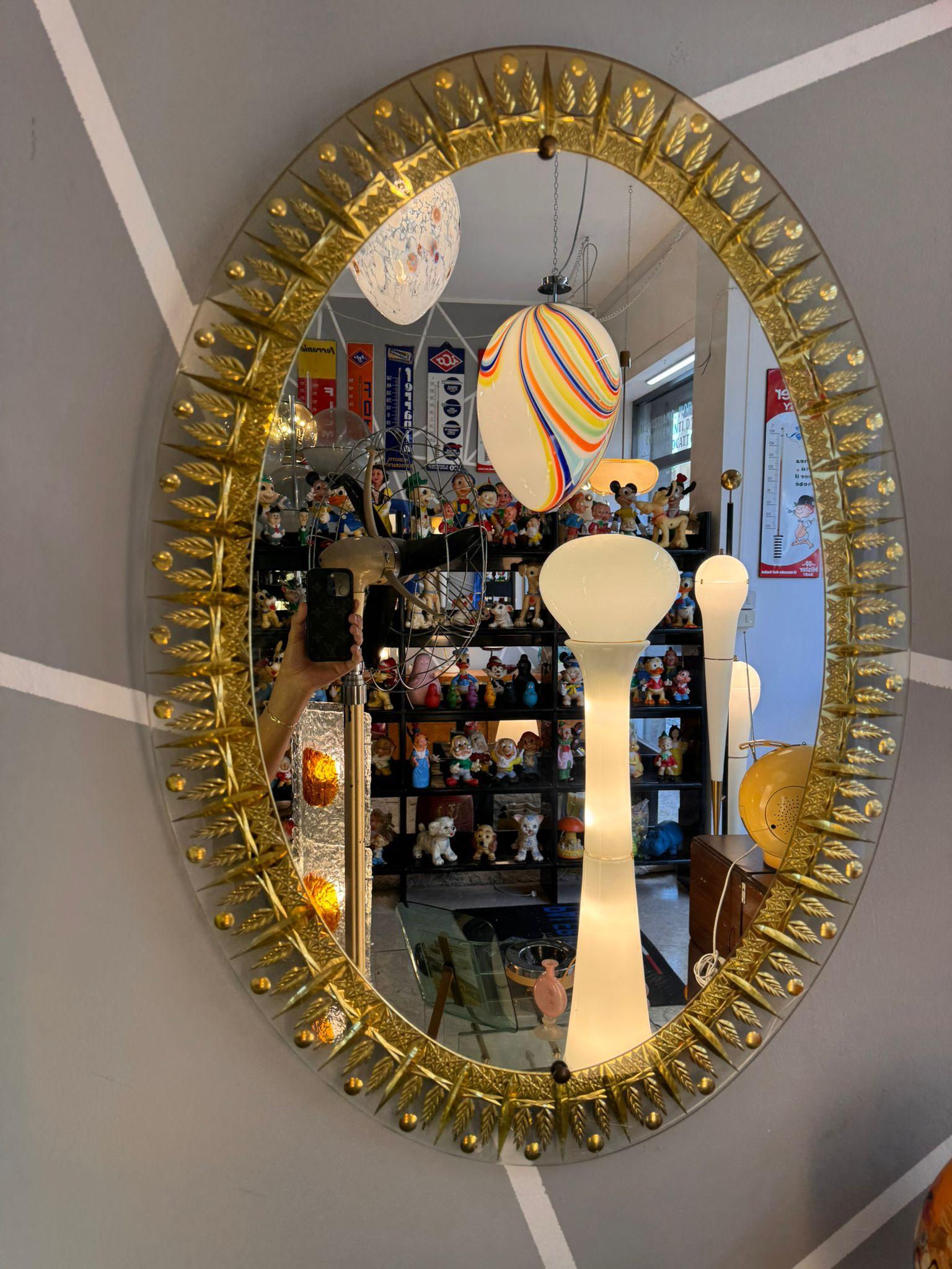 Specchio da parete Cristal Art In condizioni buone in vendita a Palermo, IT