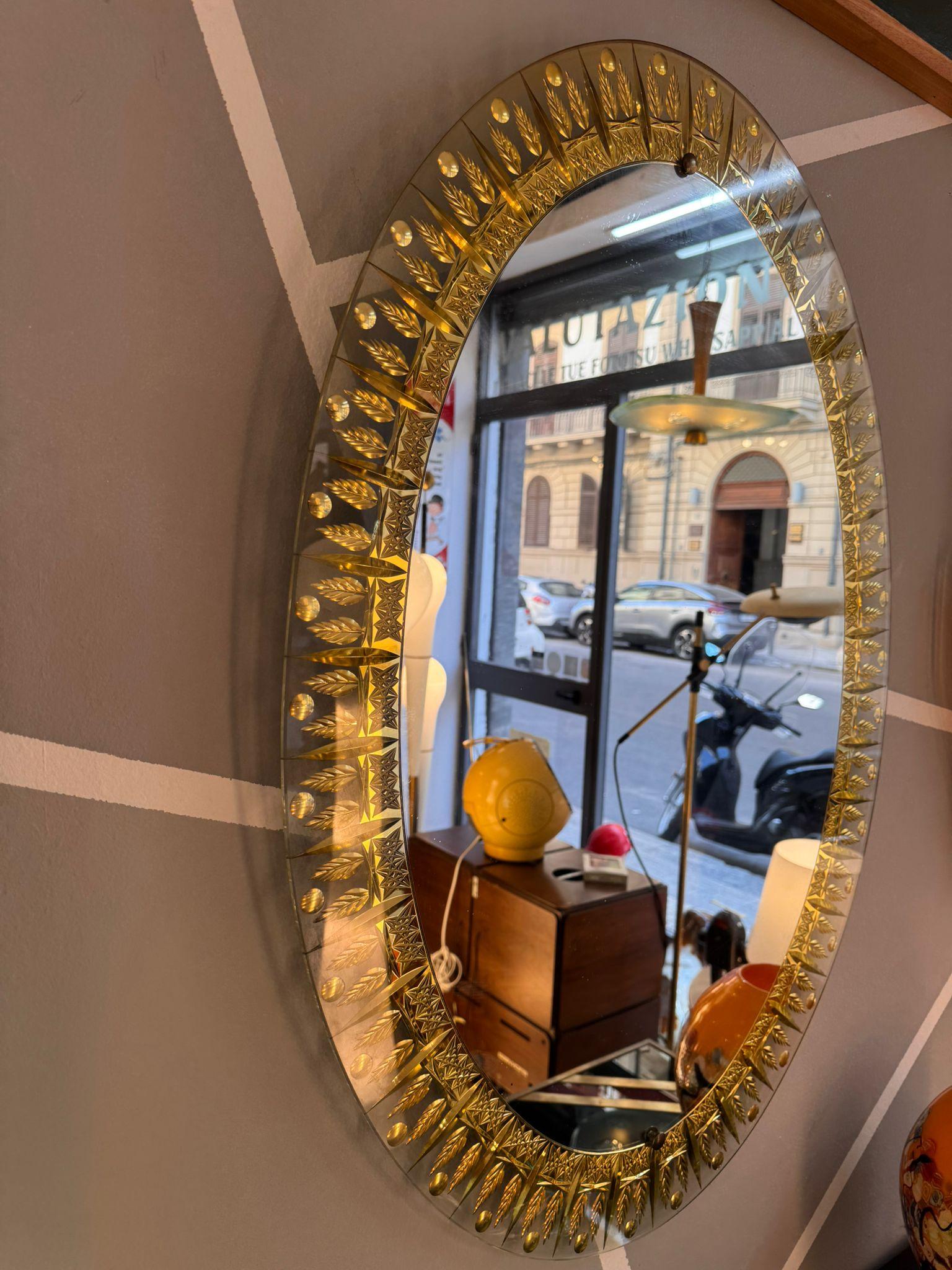 Vetro Specchio da parete Cristal Art in vendita