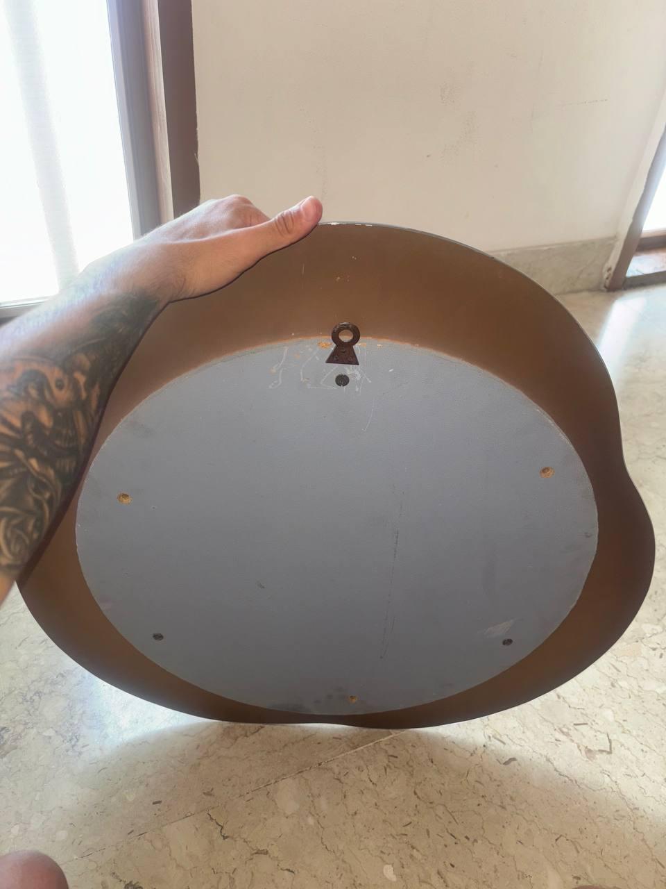 Vetro artistico Specchio da parete Cristal Arte, Italia, anni '70 in vendita