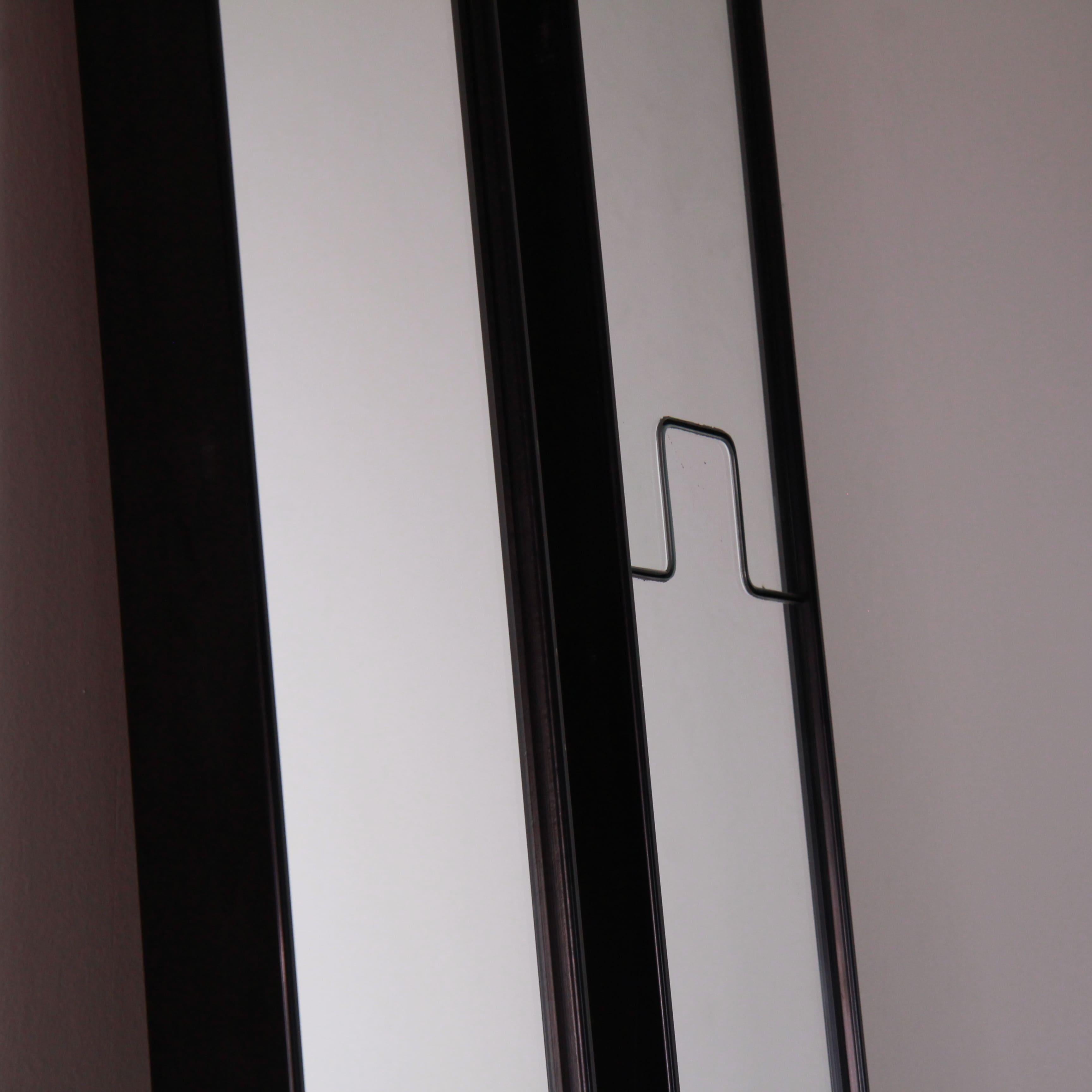 Italian Gronda wall mirror by Luciano Bertoncini, Elco, 1975