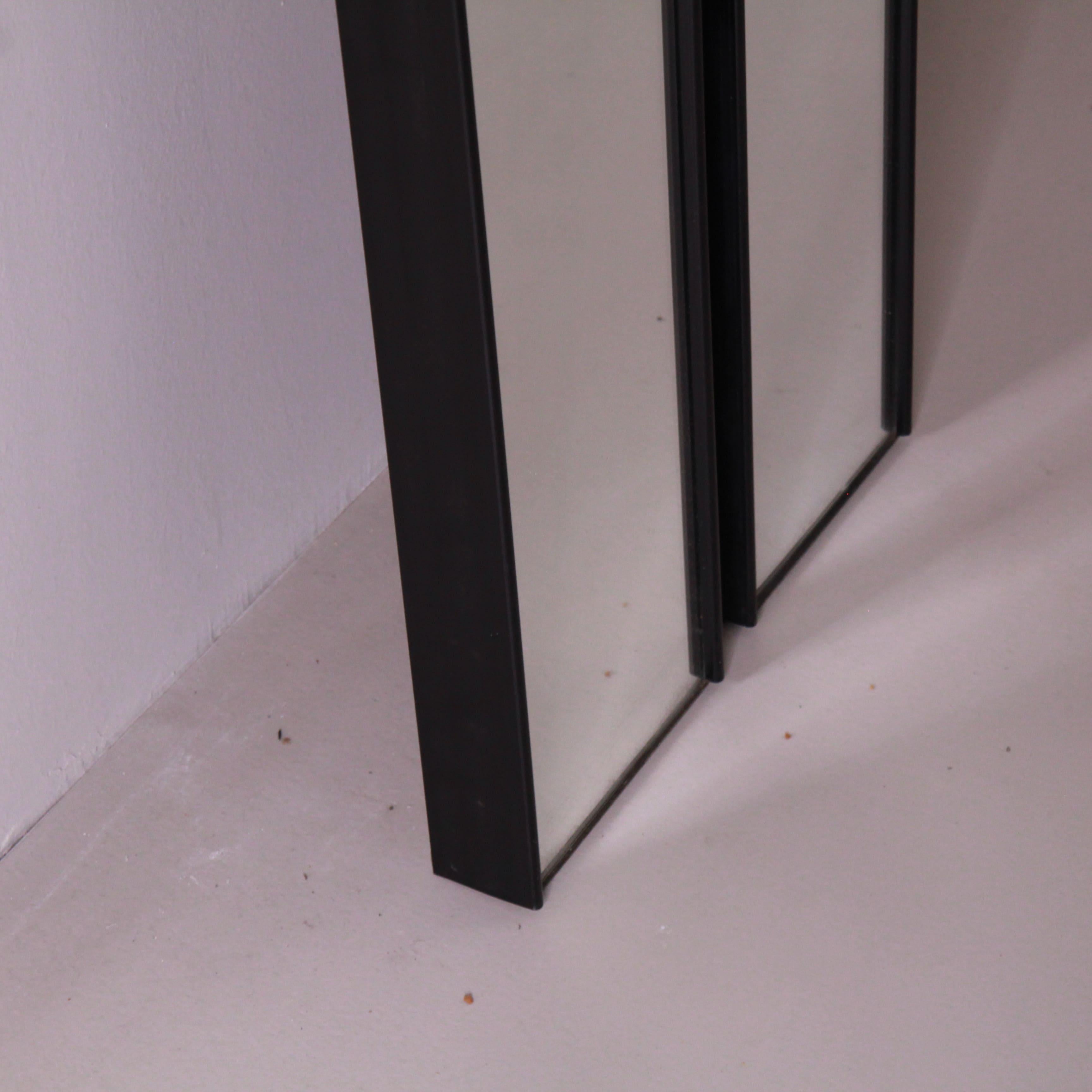 Late 20th Century Gronda wall mirror by Luciano Bertoncini, Elco, 1975