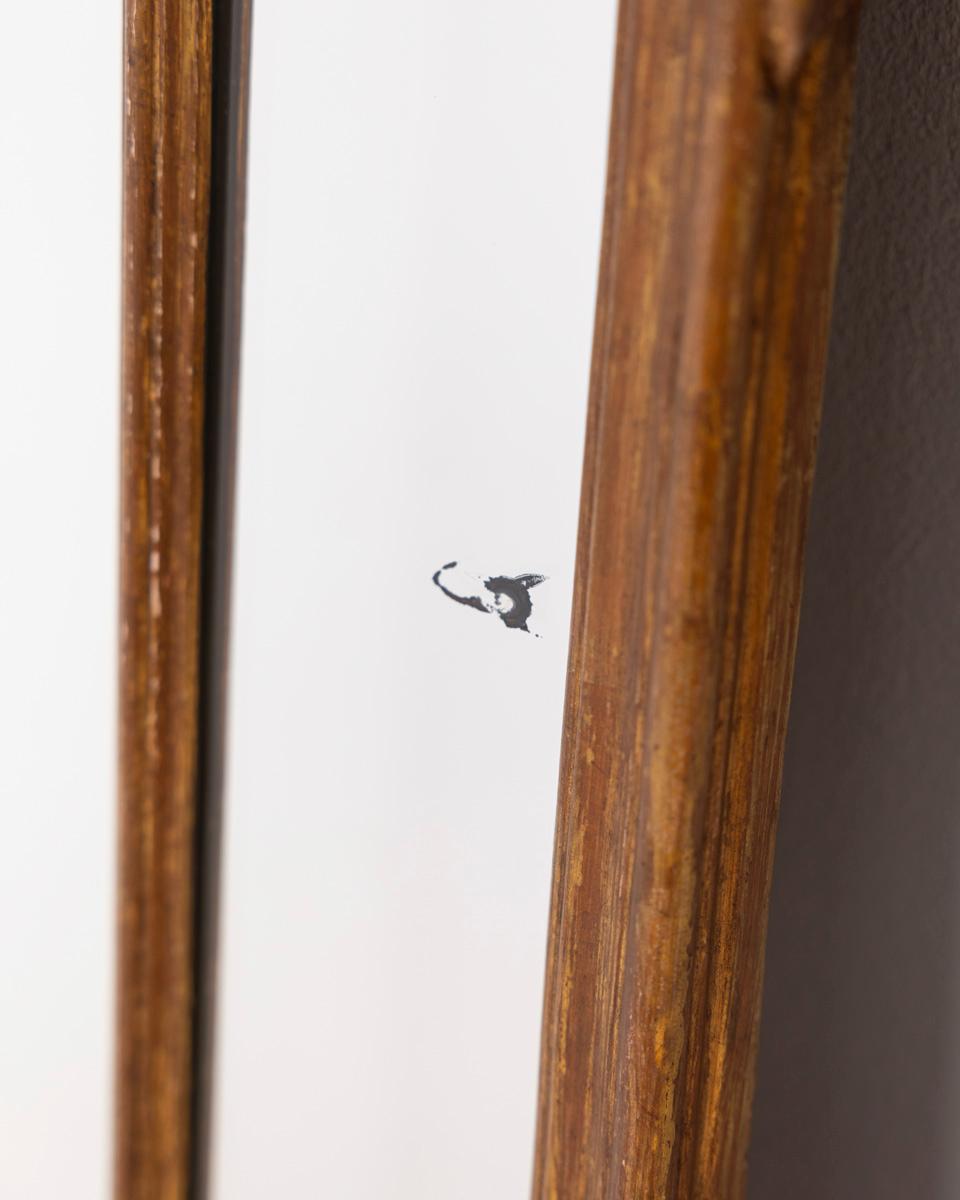 Specchio da parete in legno dorato in stile Barocco inizio xx secolo in vendita 7