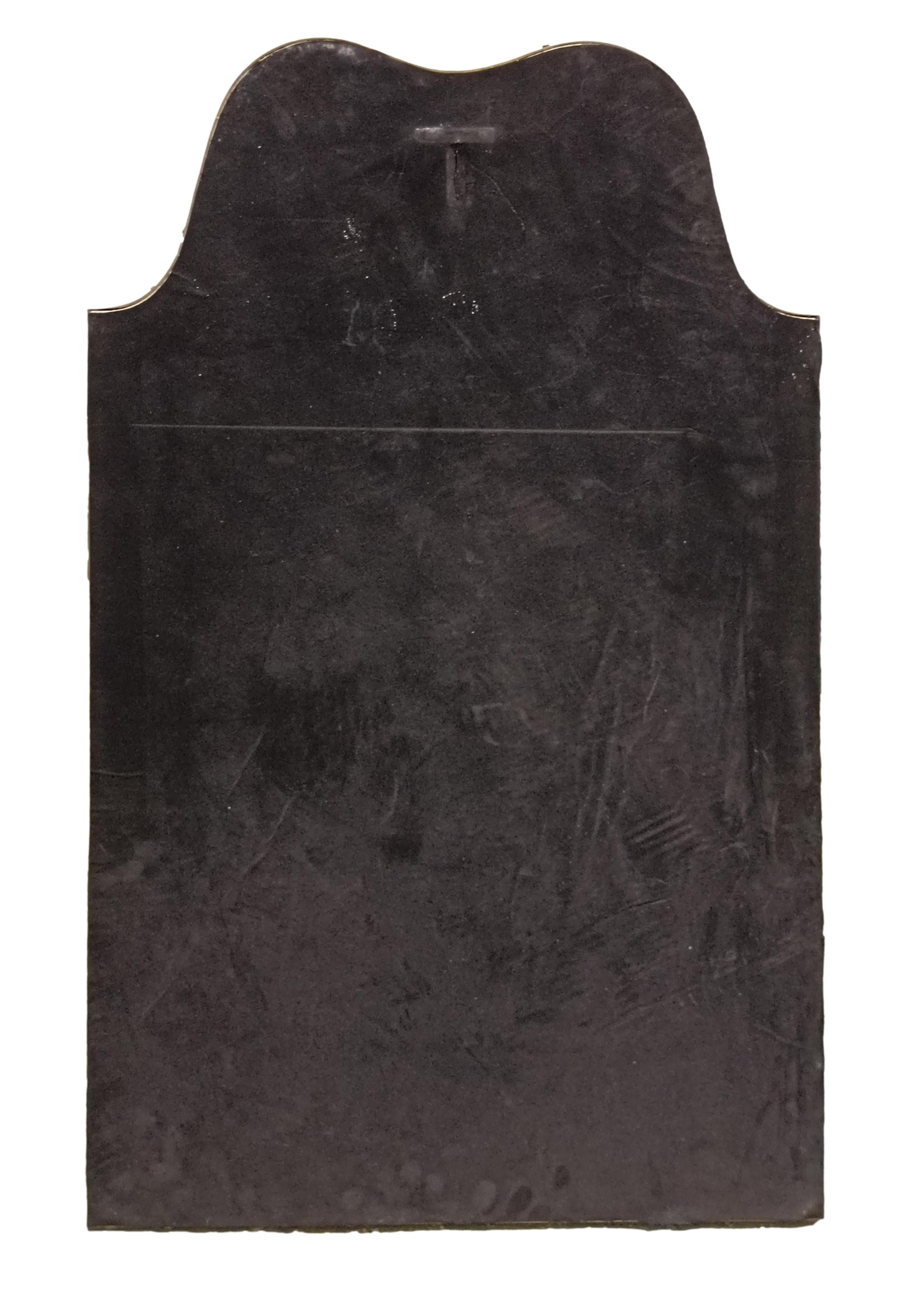 Espejo de pared de latón, Italia Años 50 en Bueno estado para la venta en Naples, IT