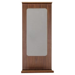 1960s vintage Teak wall mirror design Field and Scratches